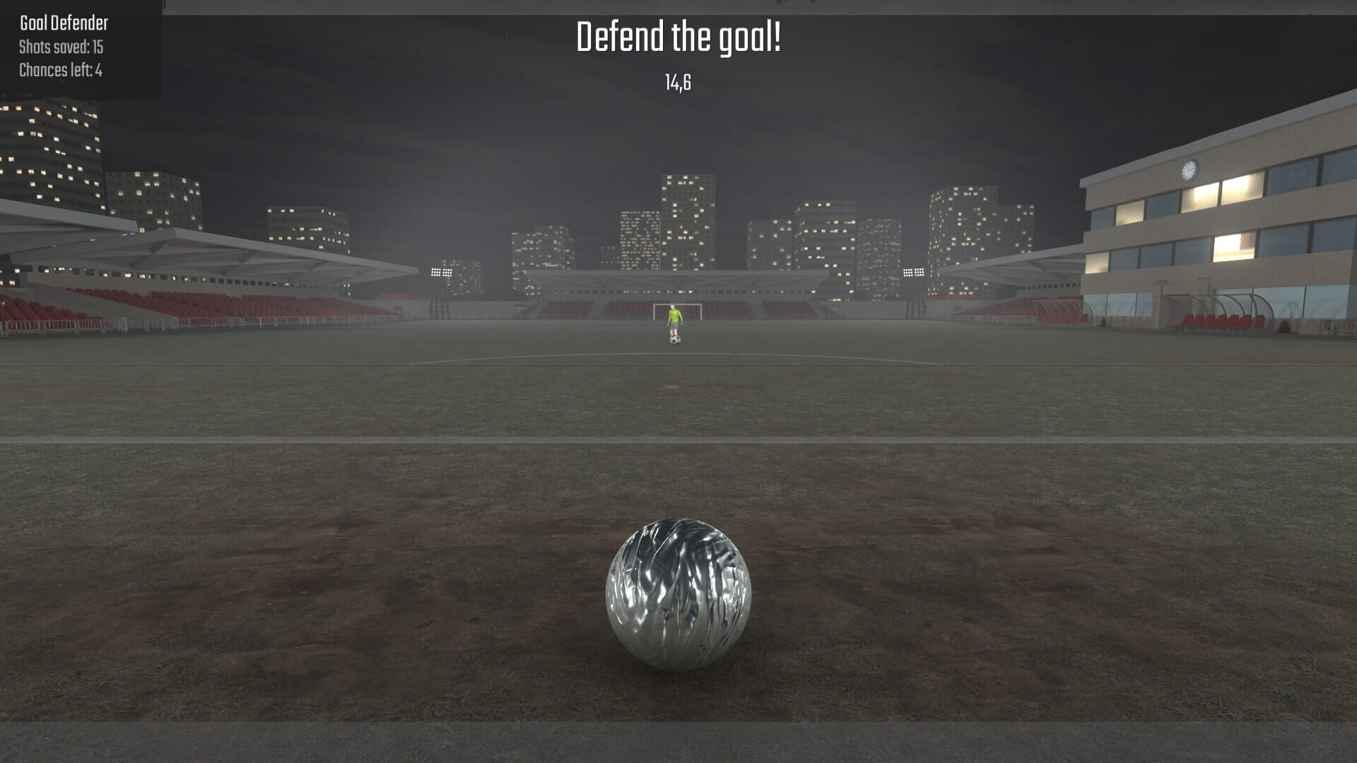 Dark Roll: Free Kick Challenge screenshot 1
