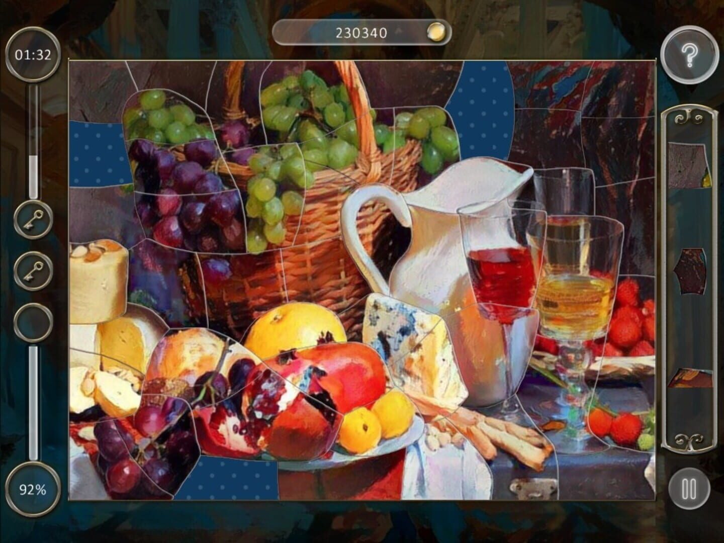 Fairytale Mosaics: Beauty and the Beast 2 screenshot 1