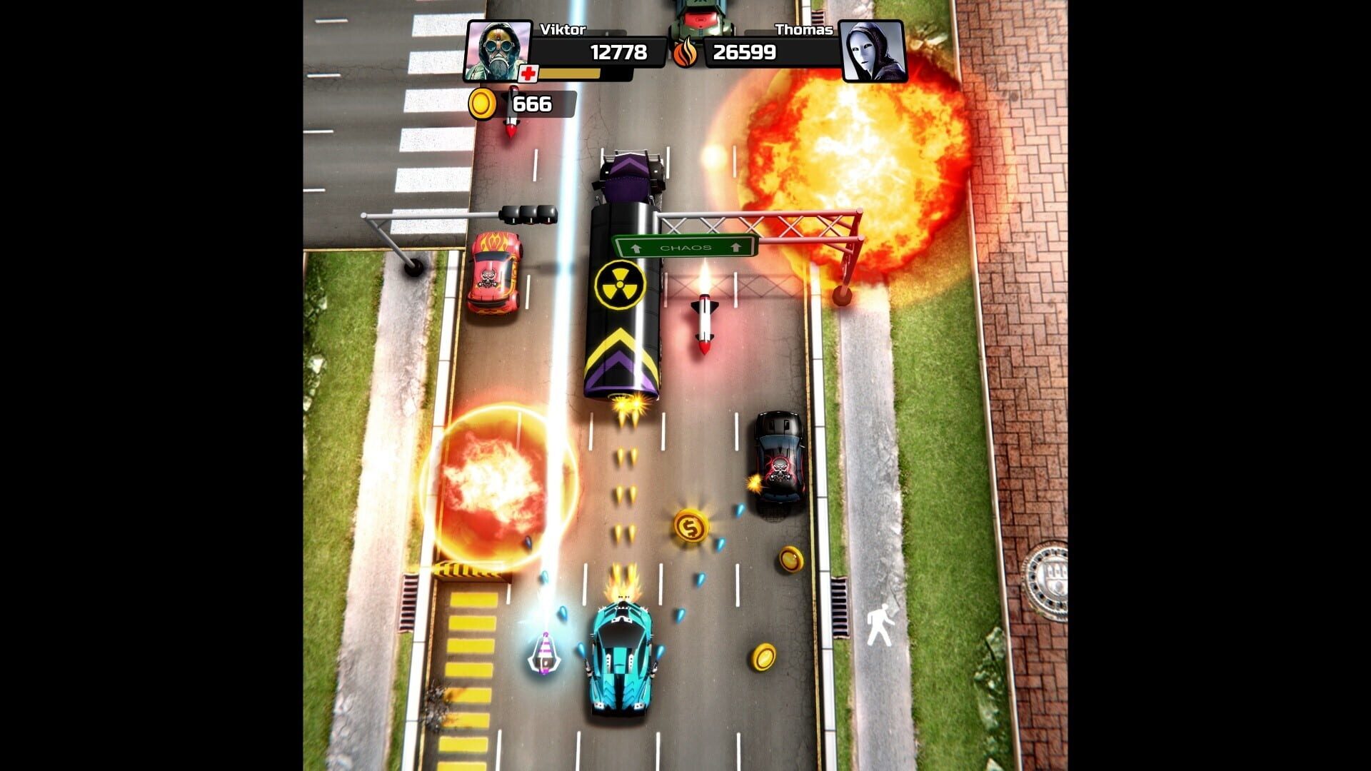 Chaos Road screenshot 1