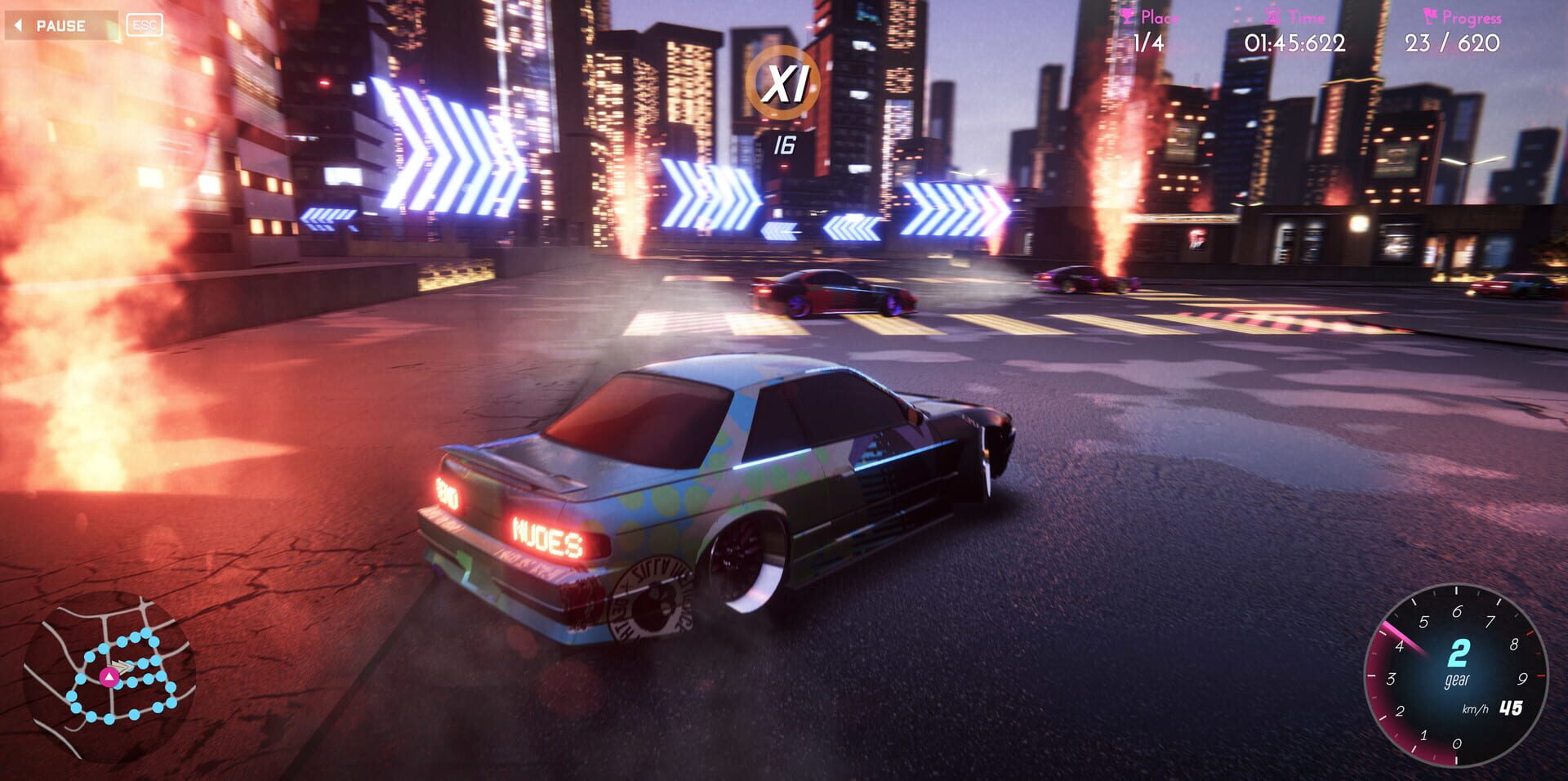 CrashMetal: Cyberpunk screenshot 1