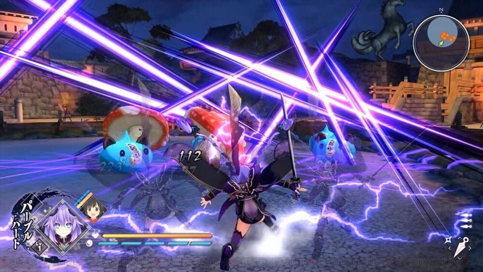 Neptunia x Senran Kagura: Ninja Wars screenshot 1