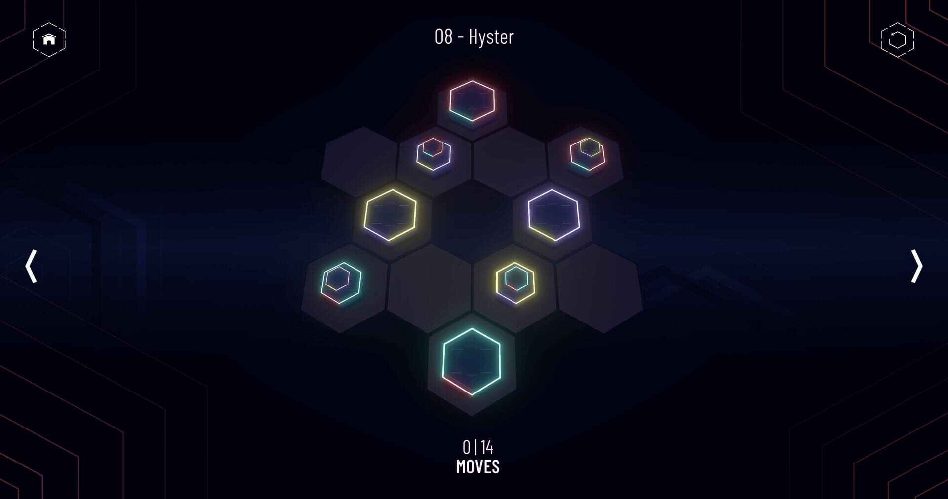 Hanoi Puzzles: Flip Match screenshot 1