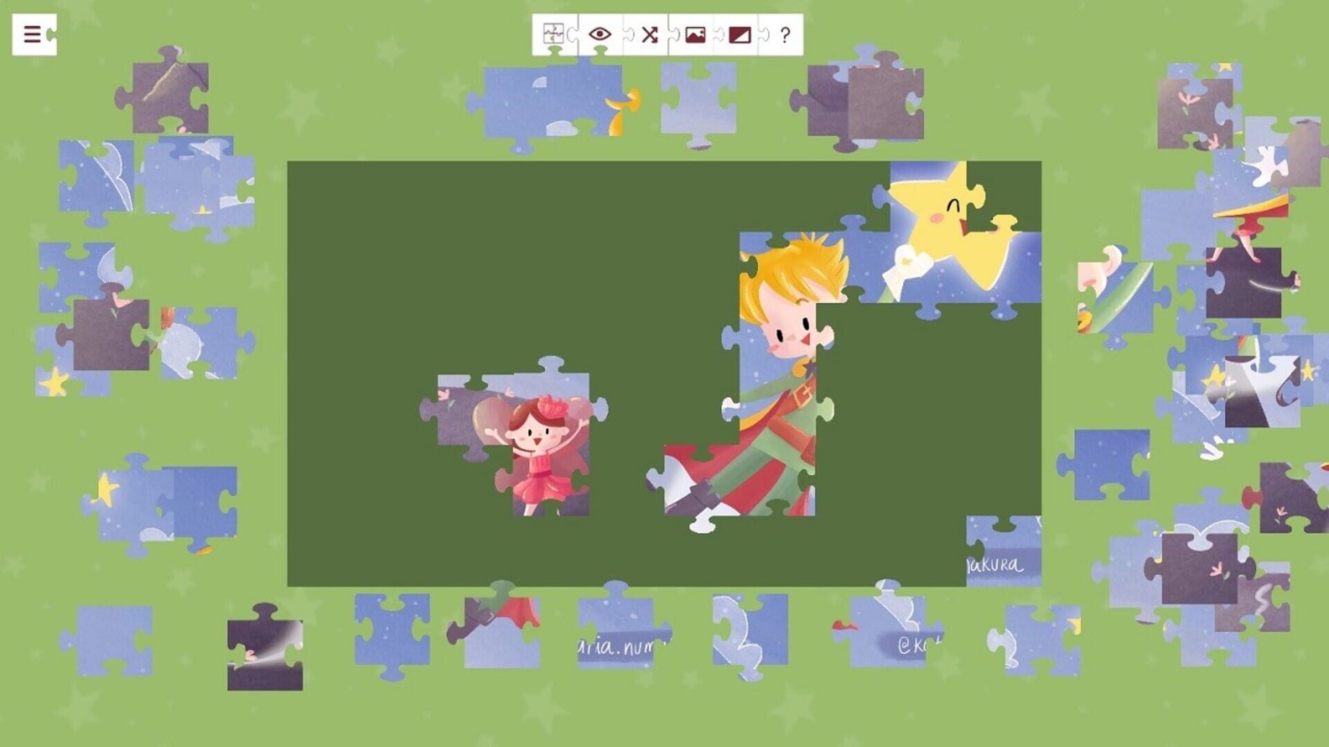 My Little Prince: A Jigsaw Puzzle Tale screenshot 1