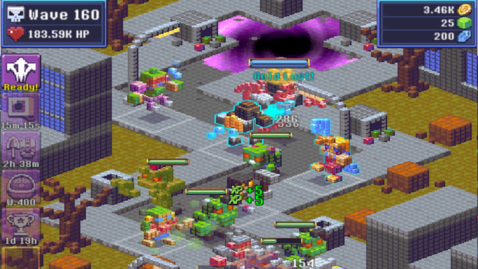 Idle TD: Heroes vs Zombies screenshot 1