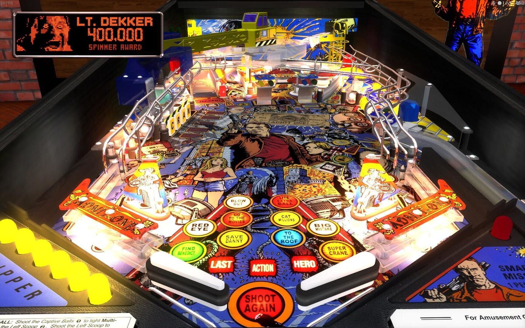 Stern Pinball Arcade: Last Action Hero screenshot 1