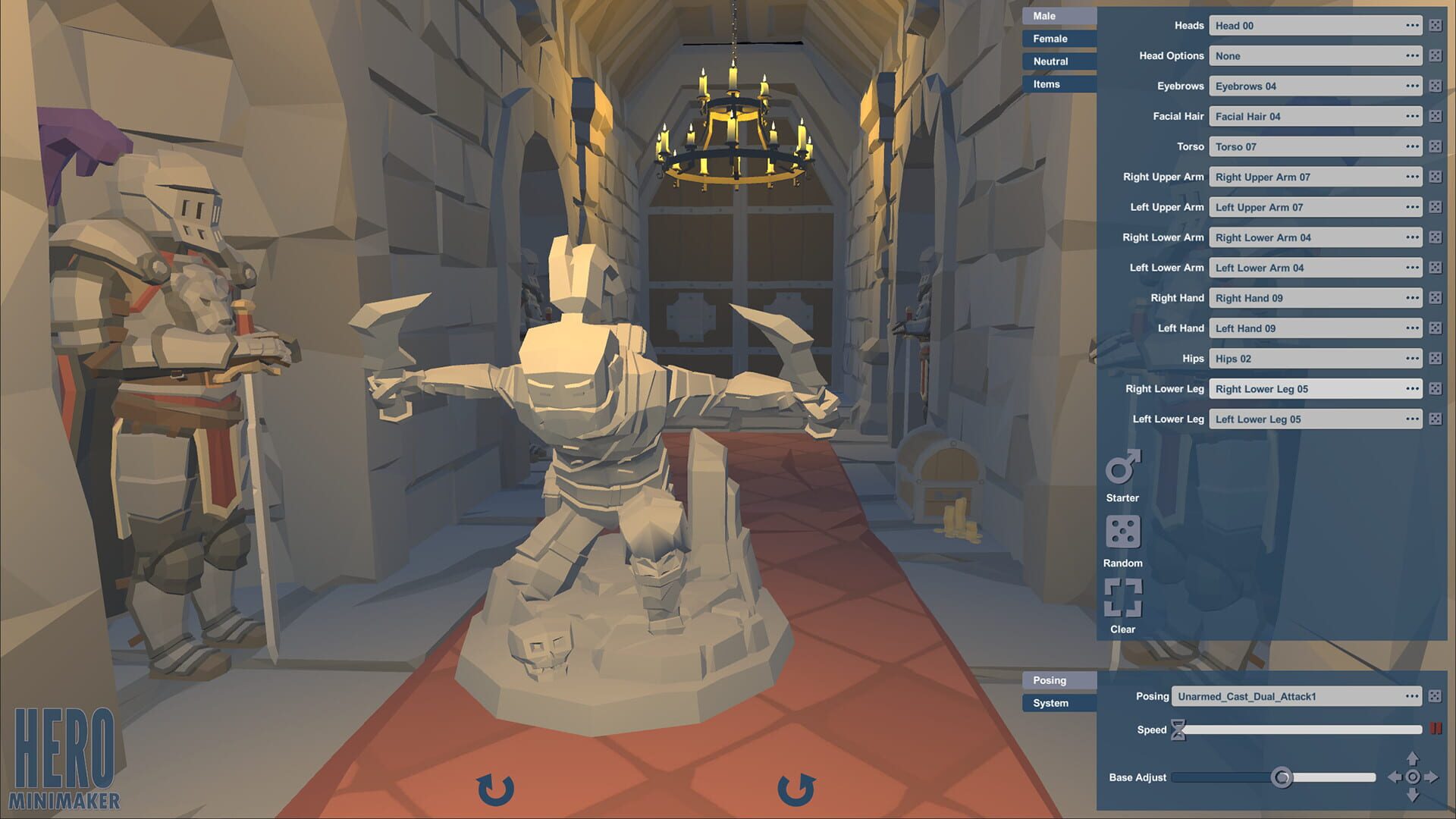 Hero Mini Maker screenshot 1