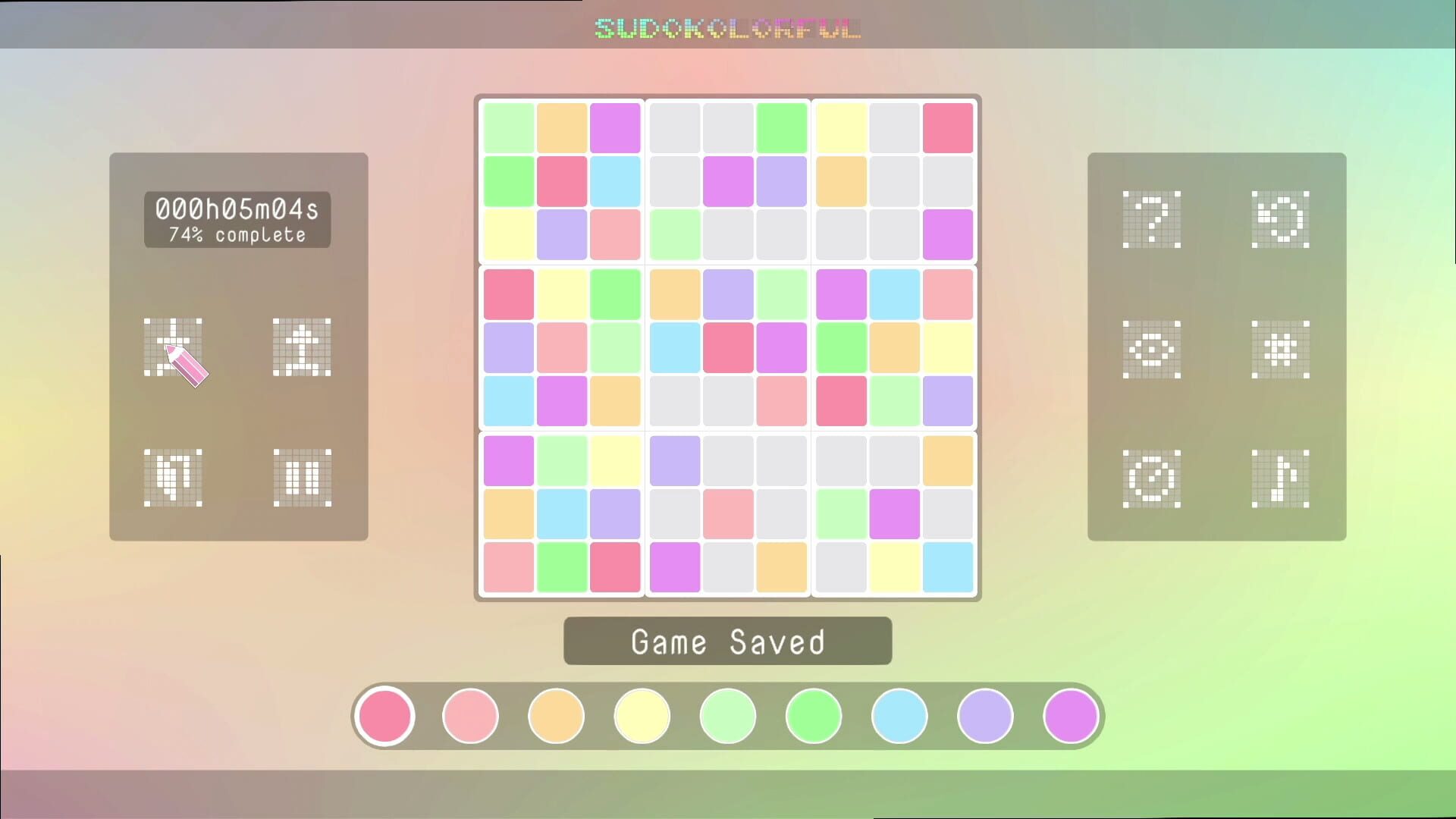 Sudokolorful screenshot 1