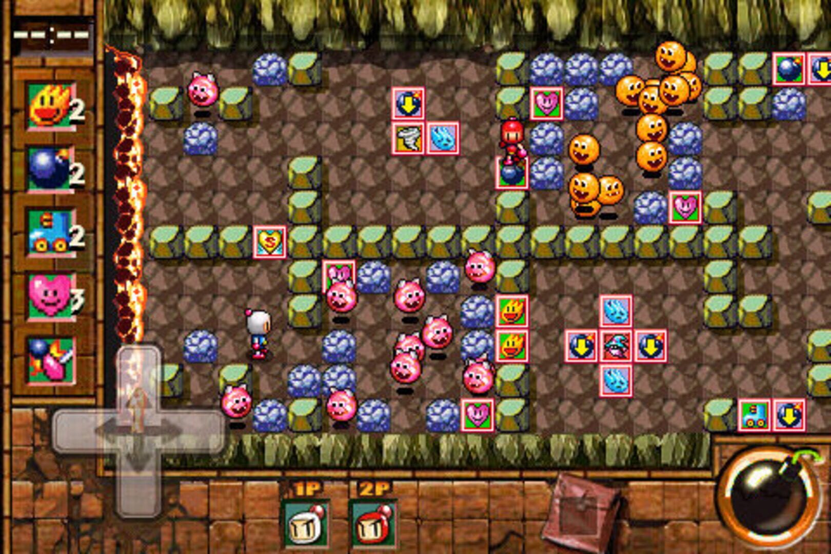 Bomberman Touch 2: Volcano Party screenshot 1