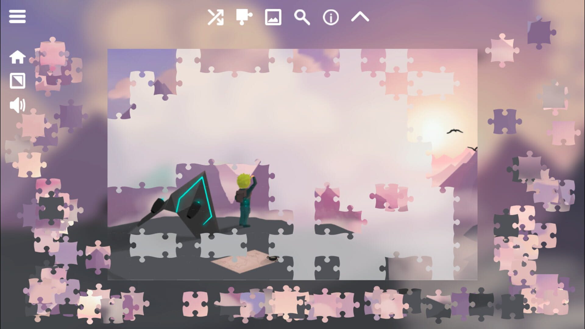 Sky Journey: Jigsaw Landscapes screenshot 1