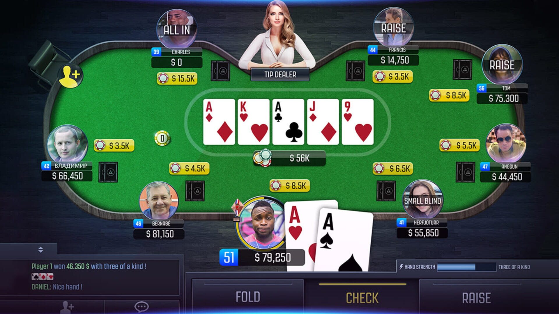 Poker Champion: Texas Hold'em screenshot 1