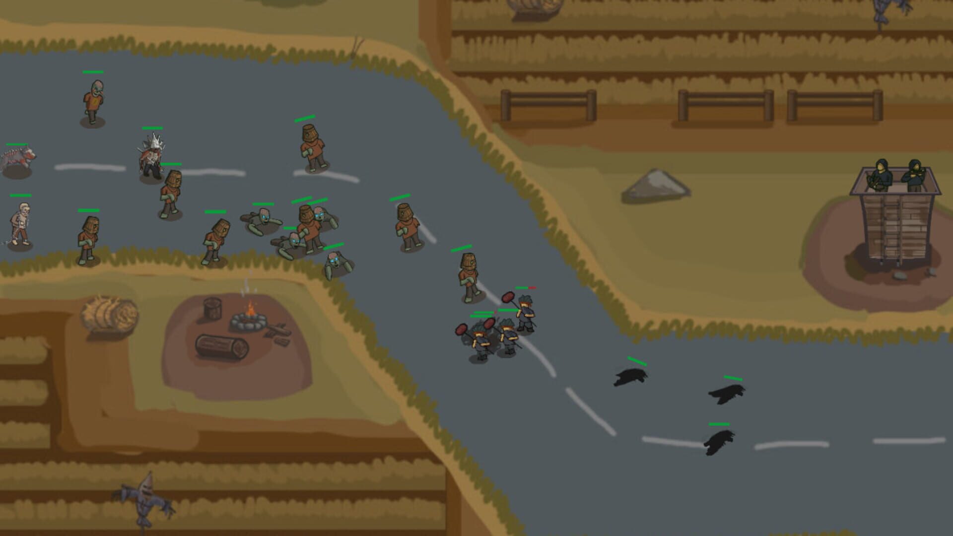 The Last Hope: Zombie Defense TD screenshot 1