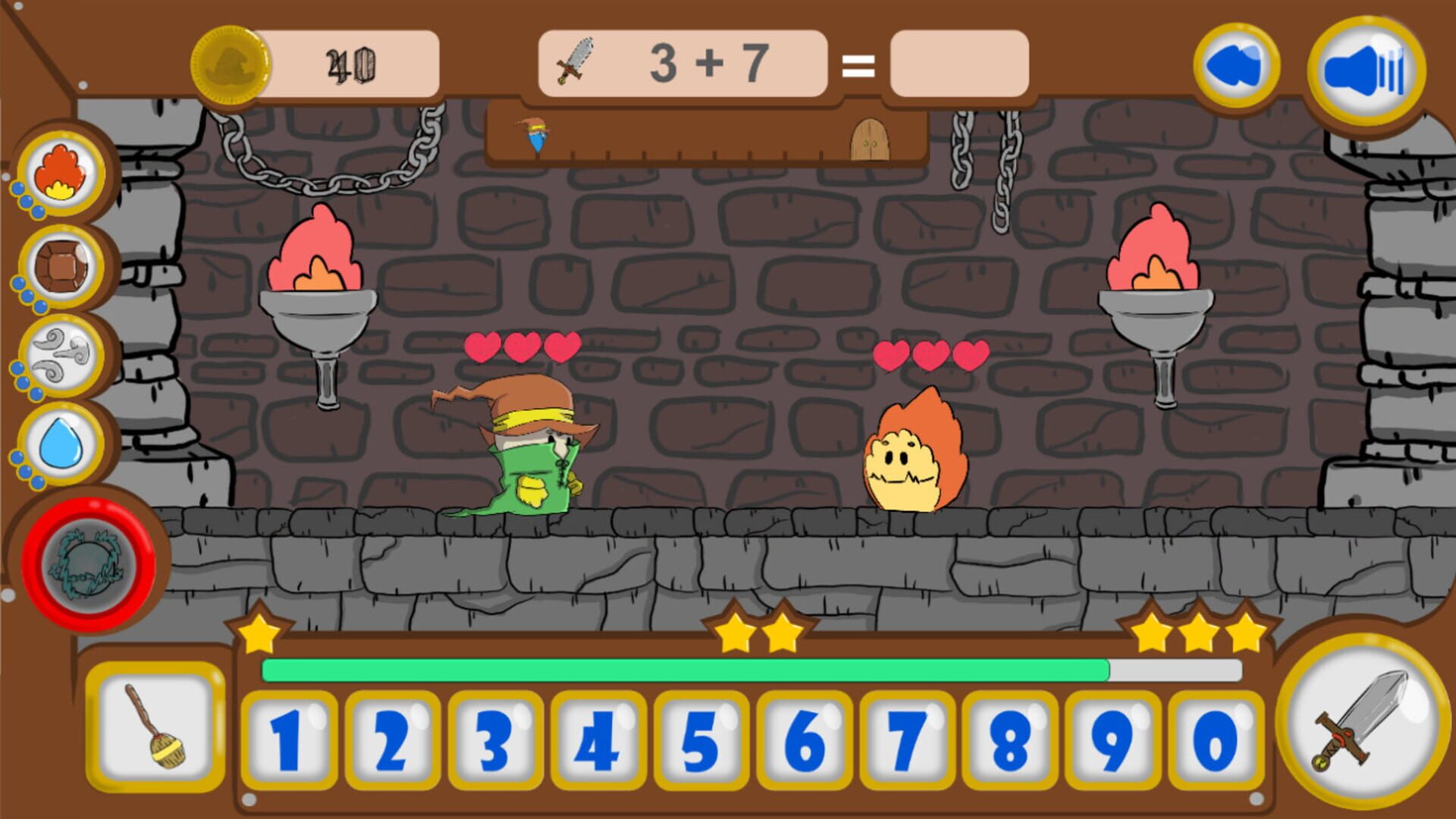 Math Castle screenshot 1