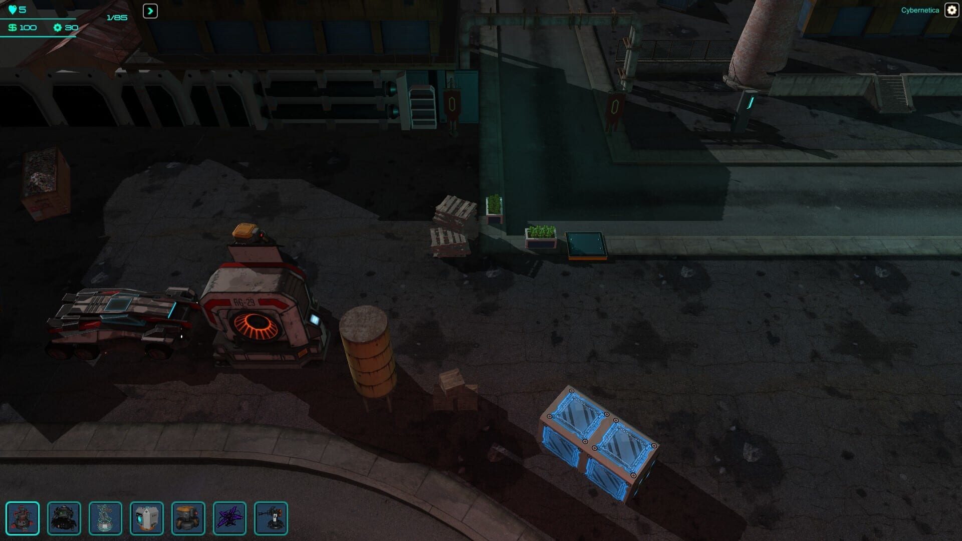 Cybernetica: fallen city screenshot 1
