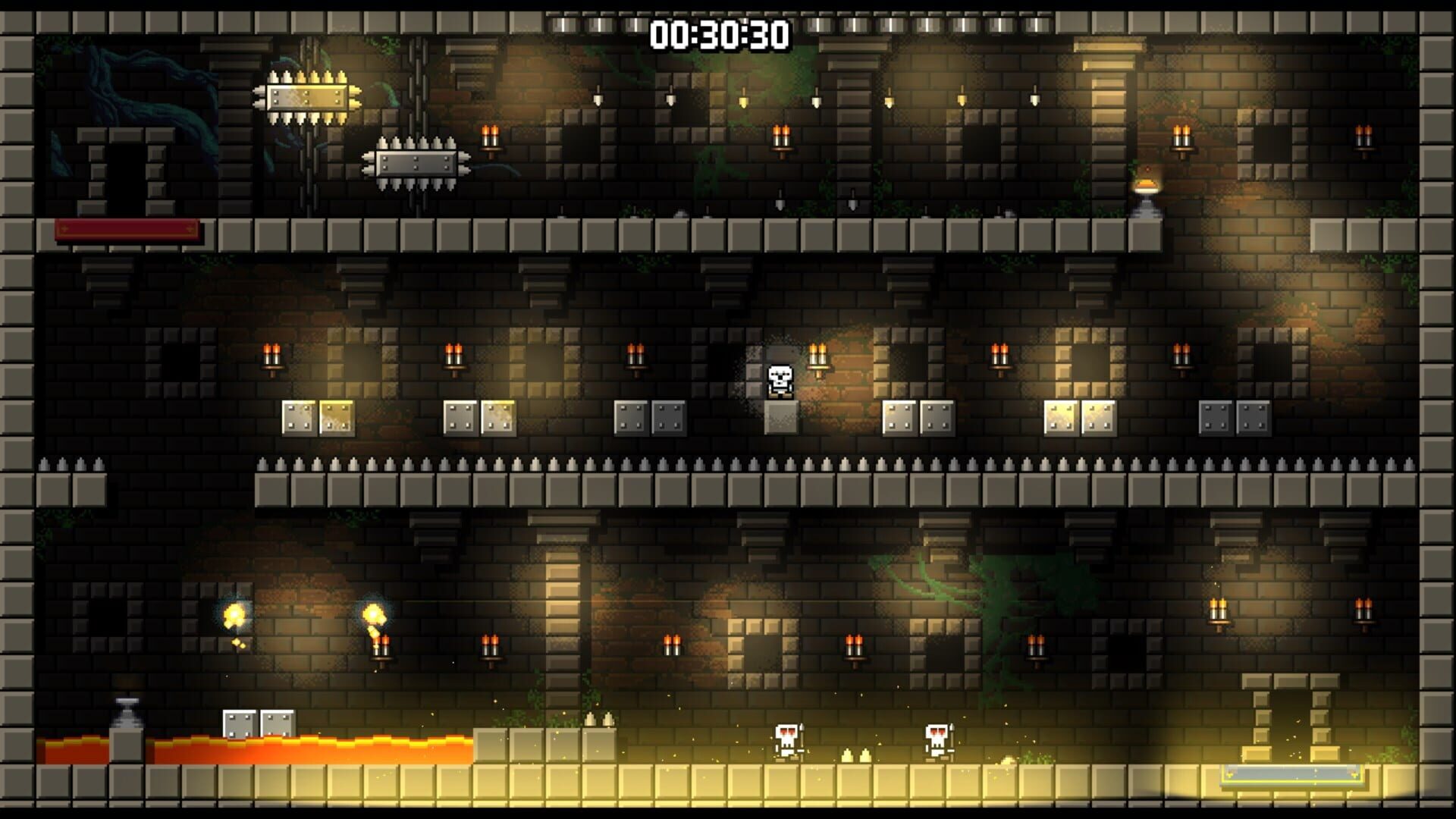 Castle of Pixel Skulls DX screenshot 1