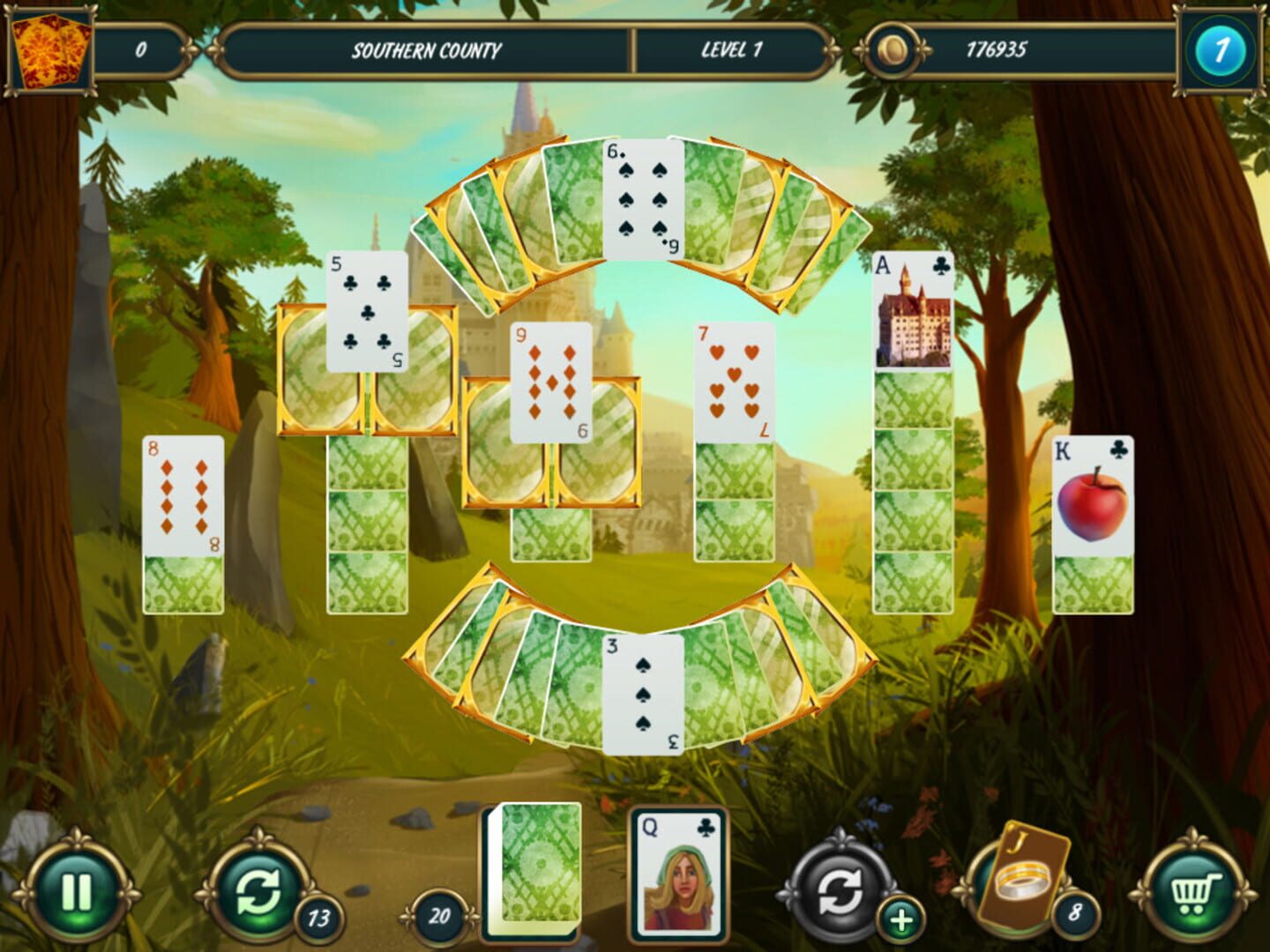 Mystery Solitaire: Grimm's Tales 3 screenshot 1