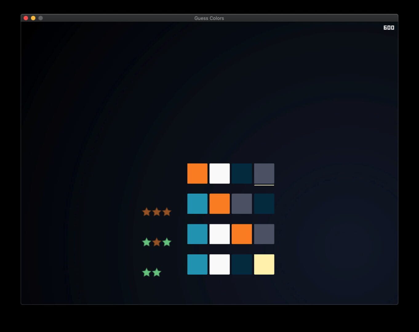 Guess Colors screenshot 1