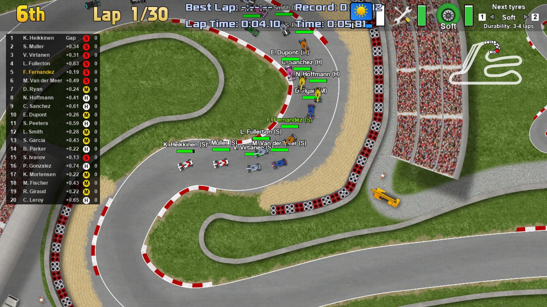 Ultimate Racing 2D 2 screenshot 1