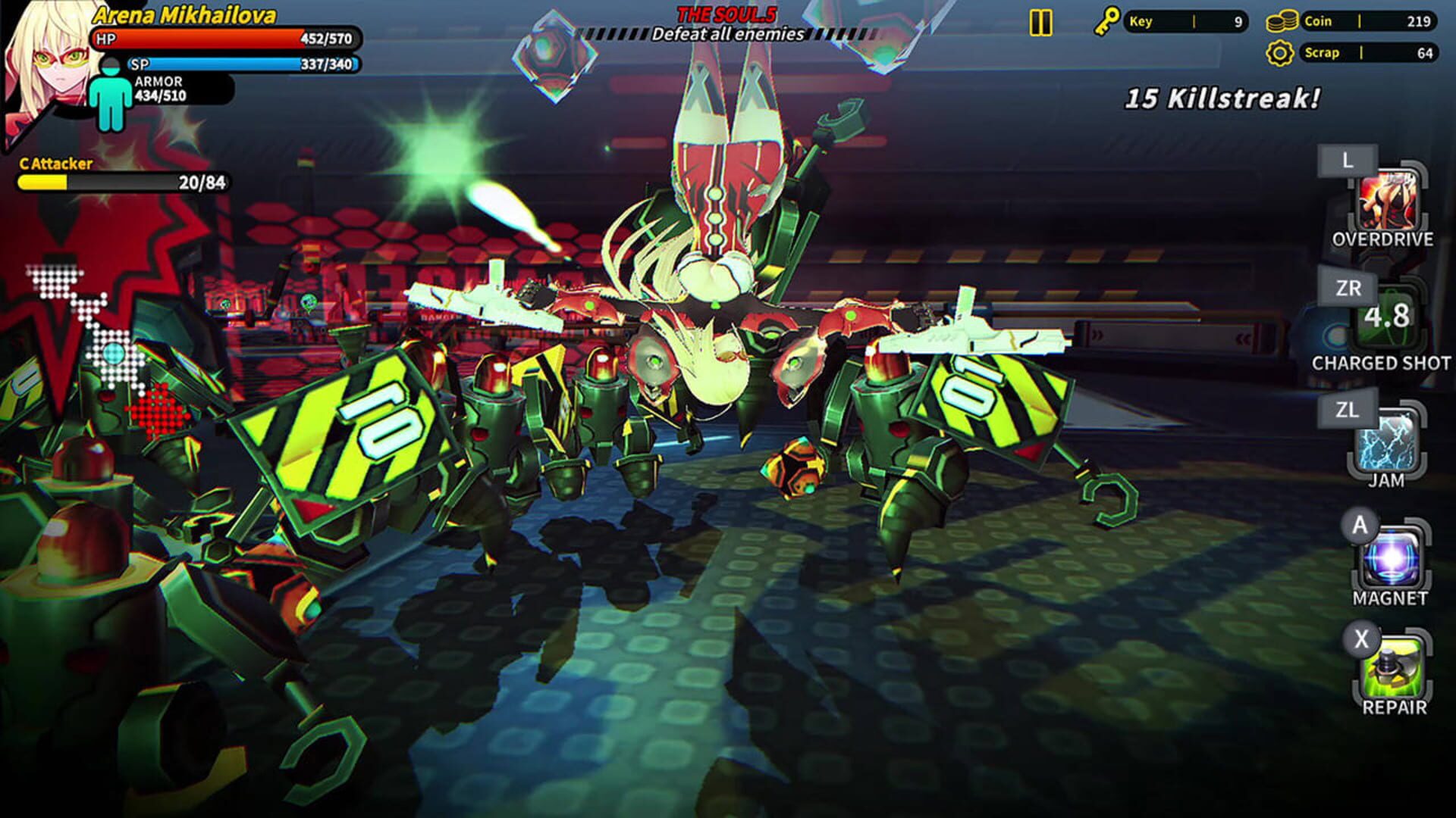 Smashing the Battle Ghost Soul screenshot 1