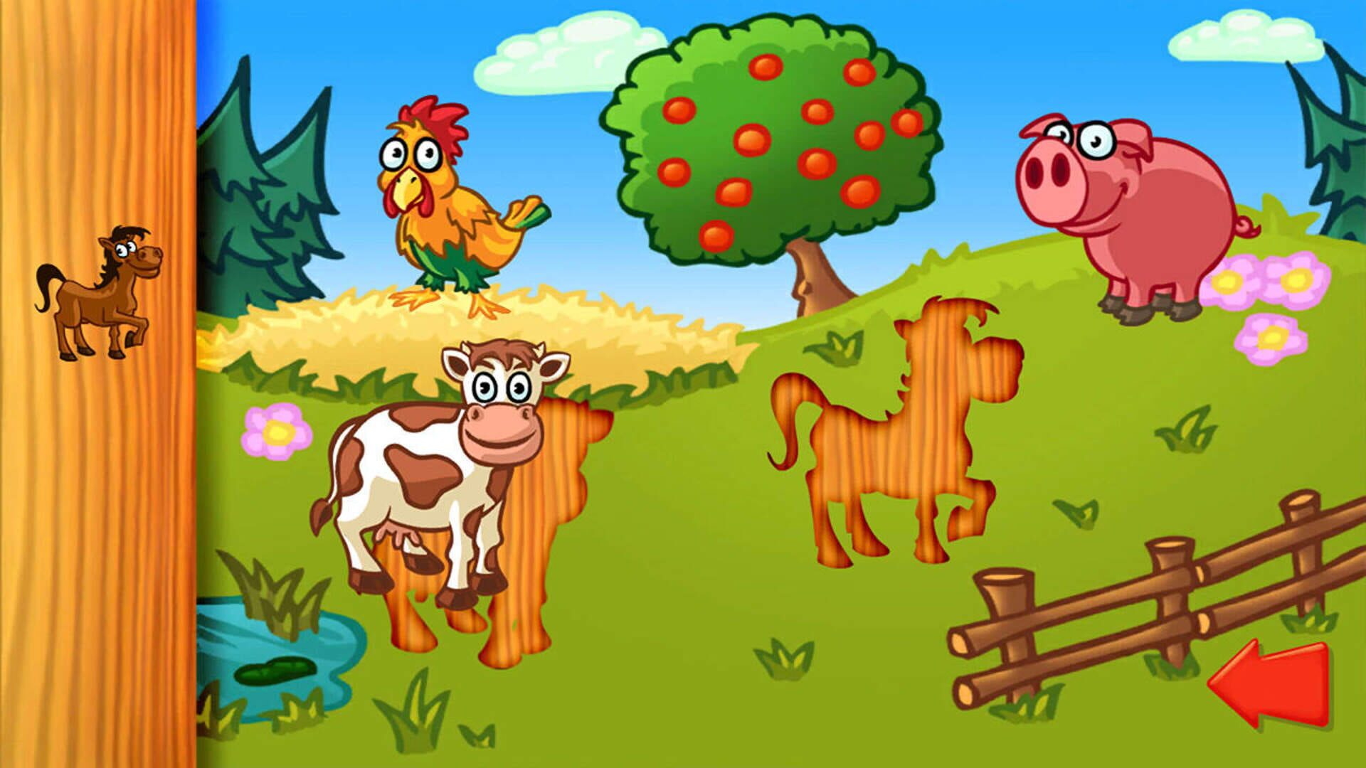 Animal Puzzle: Preschool Learning Game for Kids and Toddlers screenshot 1