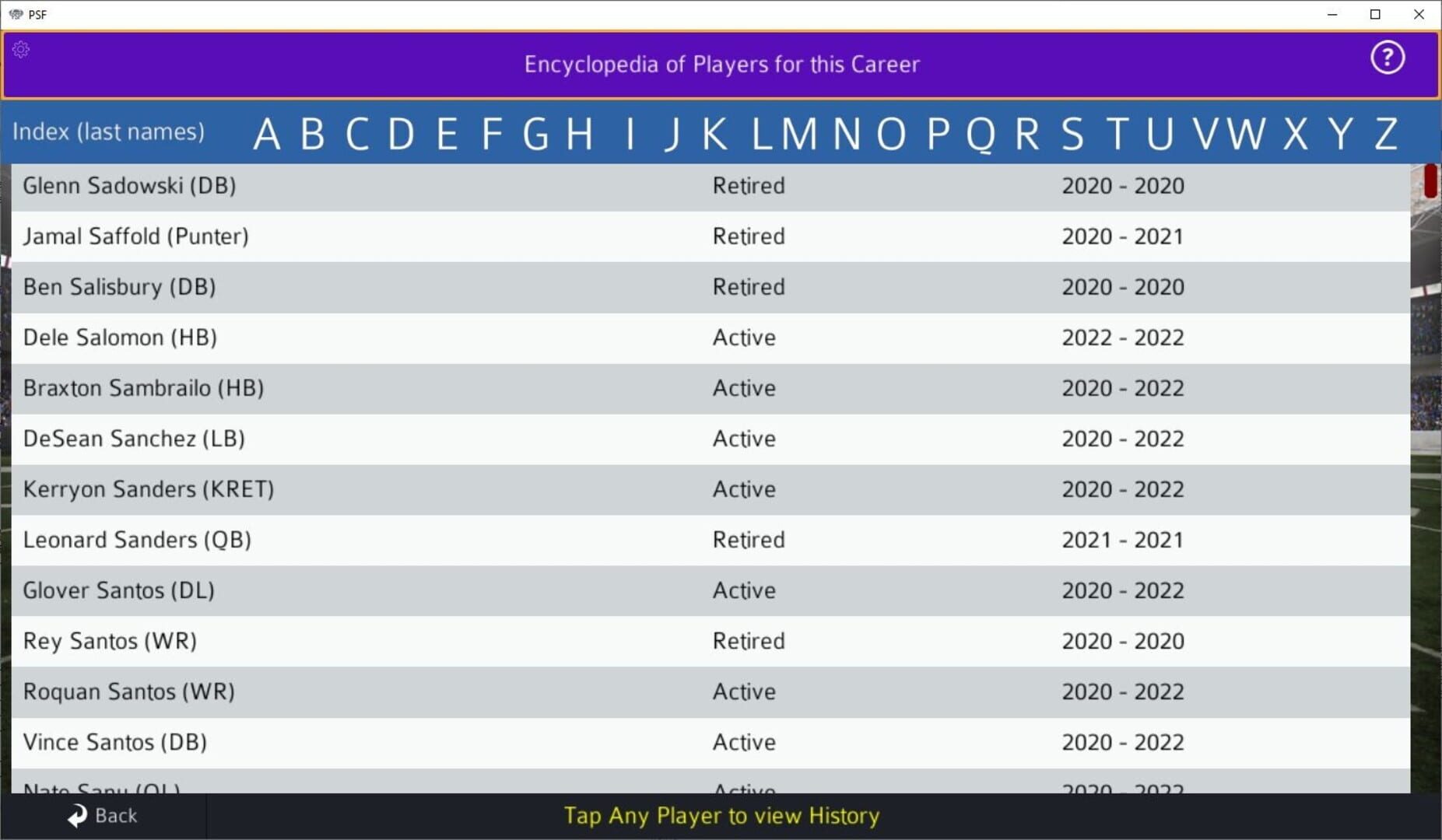 Pro Strategy Football 2022 screenshot 1
