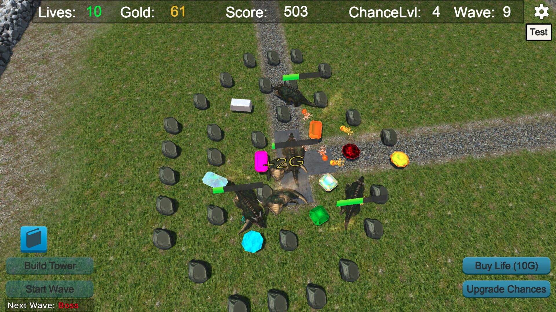 Gemstone Defense screenshot 1