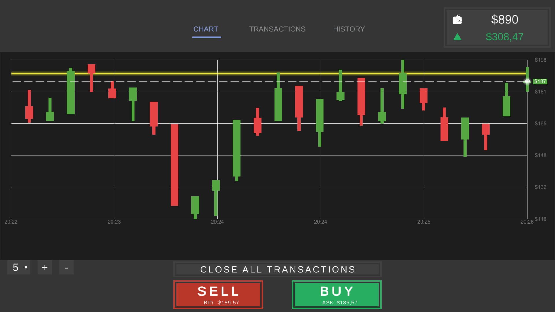 Idle Trader Simulator screenshot 1