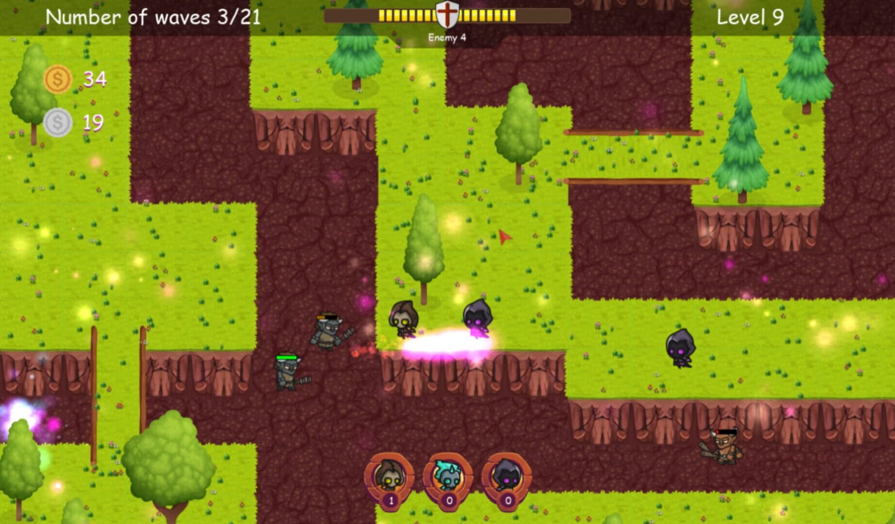 Magic defense 2: The Return of the Legend screenshot 1