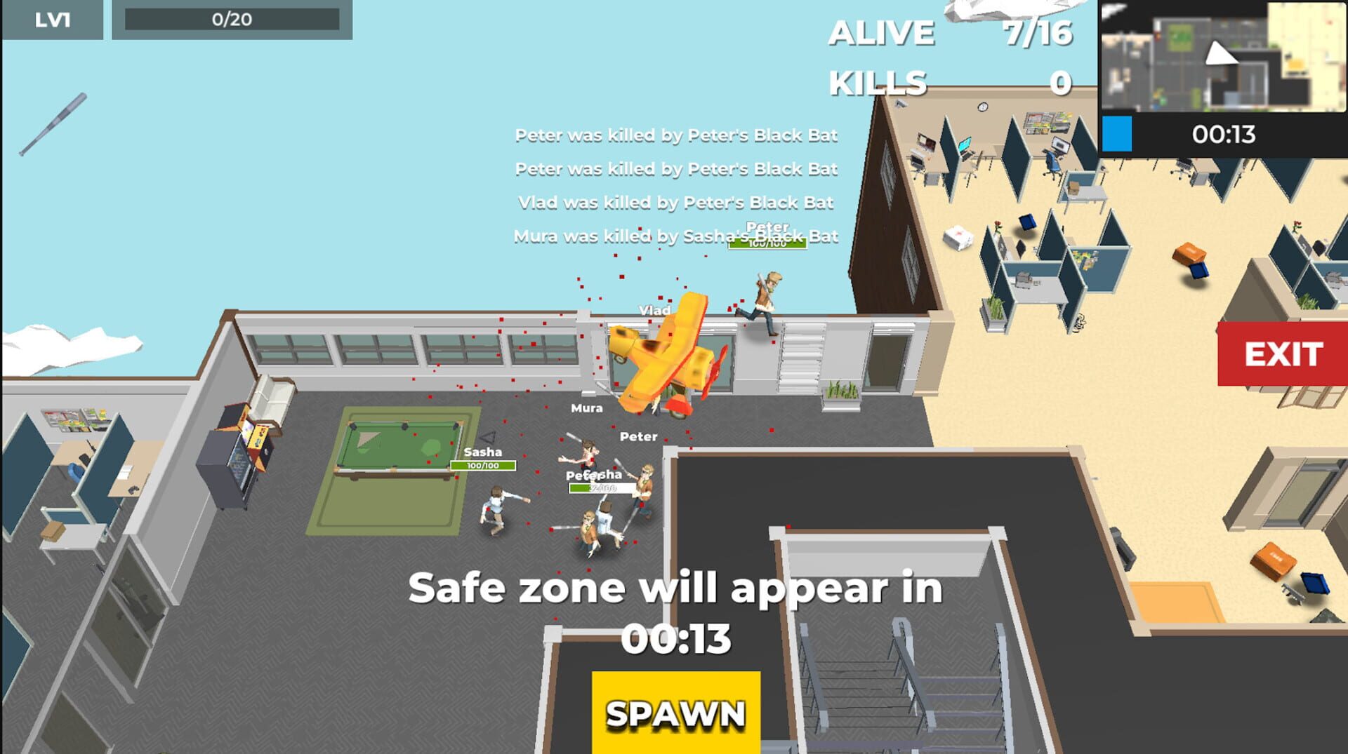Office Strike War: Multiplayer Battle Royale screenshot 1