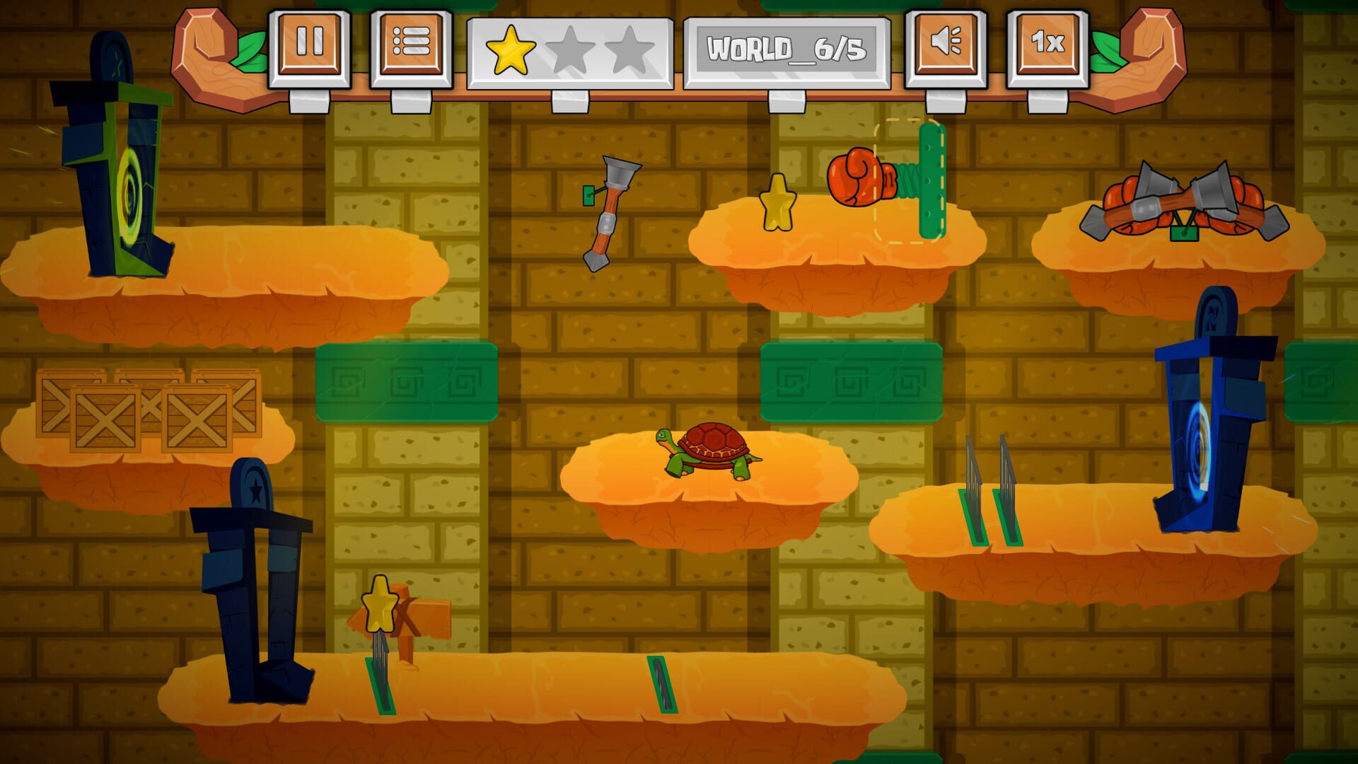 Turtle vs. Portal screenshot 1