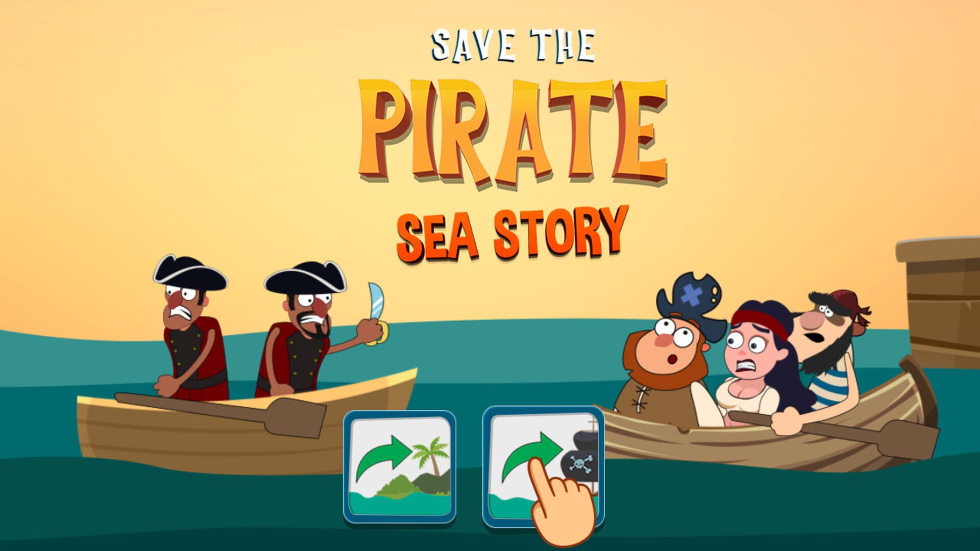 Save the Pirate: Sea Story screenshot 1