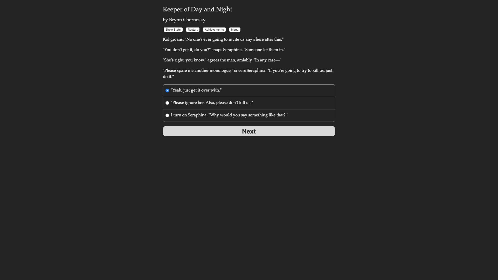 Keeper of the Day and Night screenshot 1