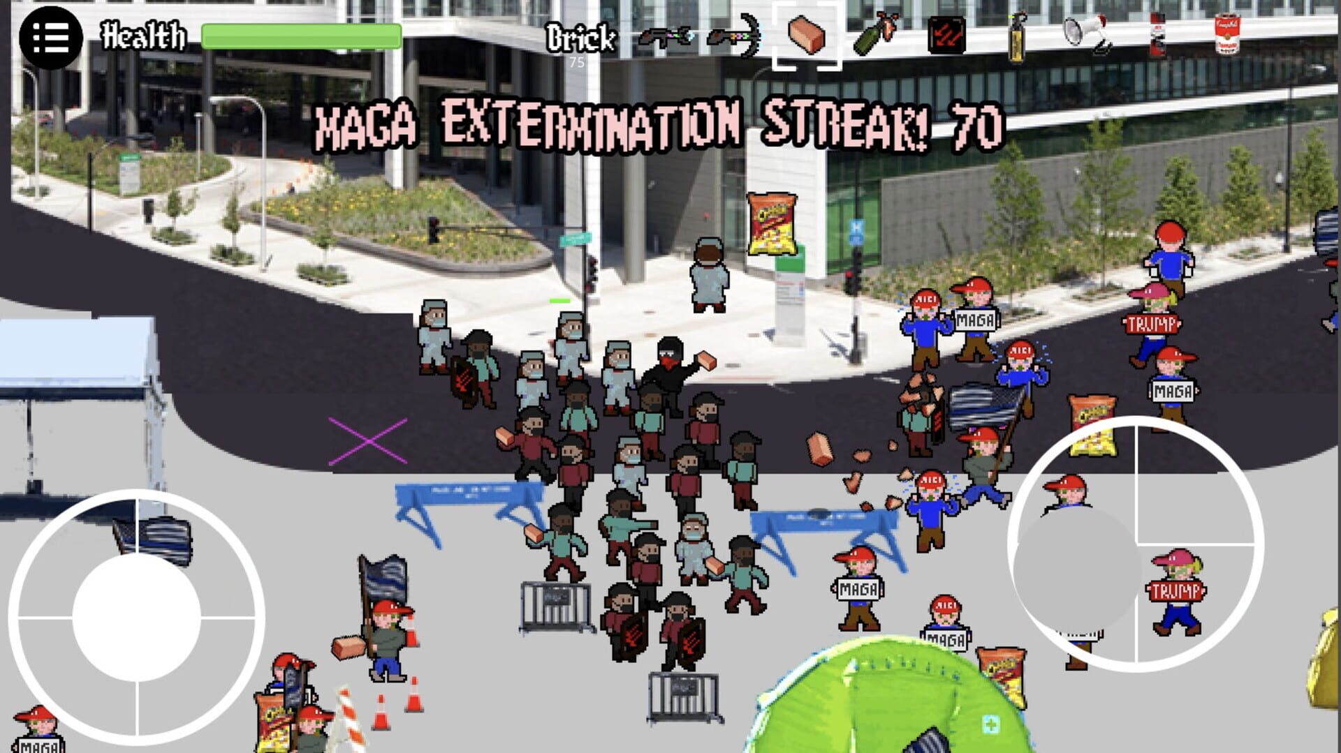 Smash MAGA! Trump Zombie Apocalypse screenshot 1
