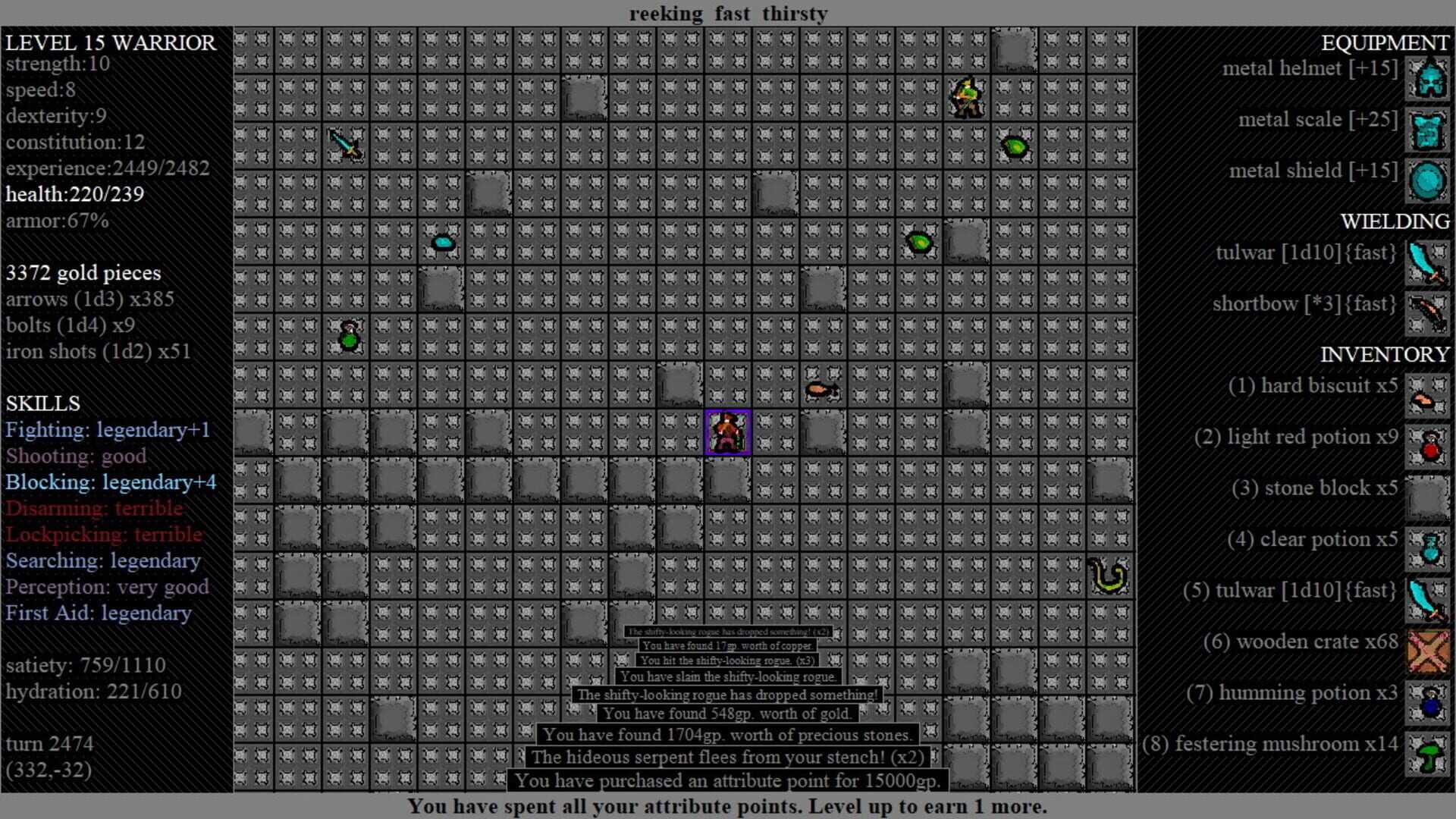 Basic Rogue screenshot 1