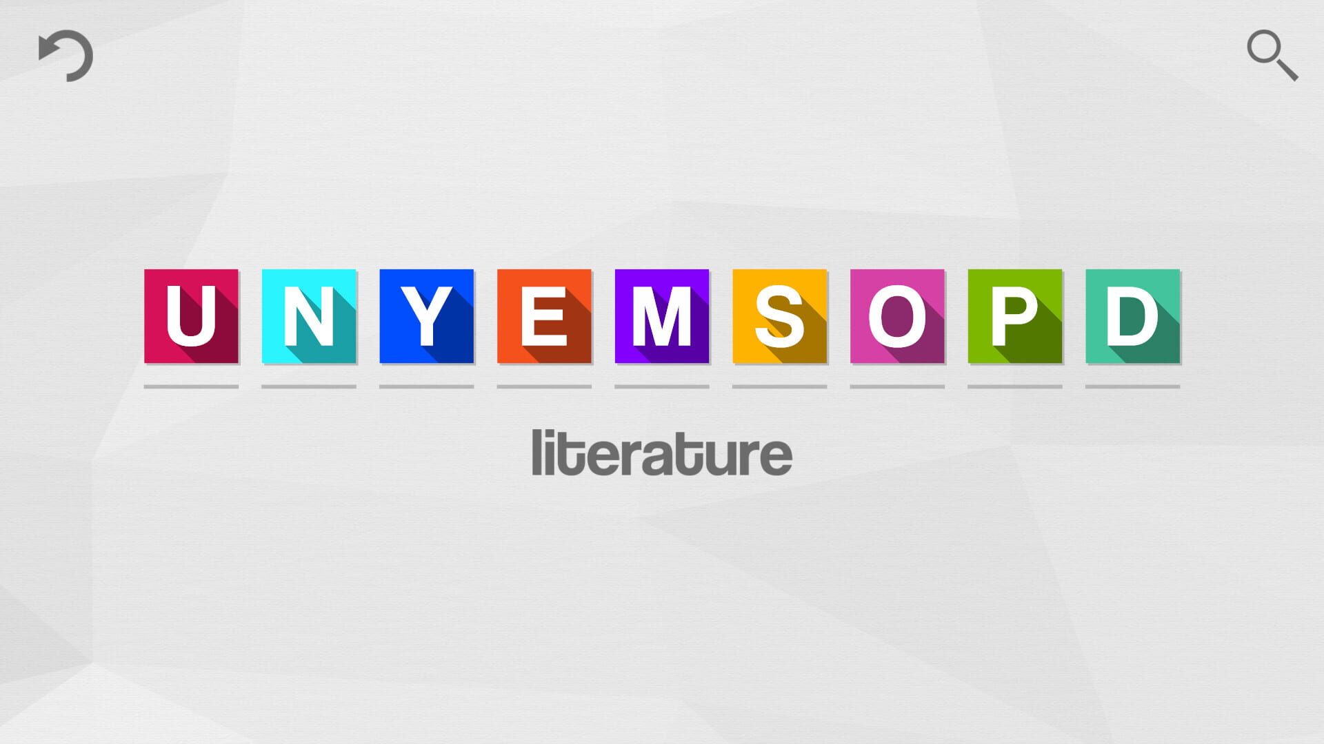Anagrams screenshot 1