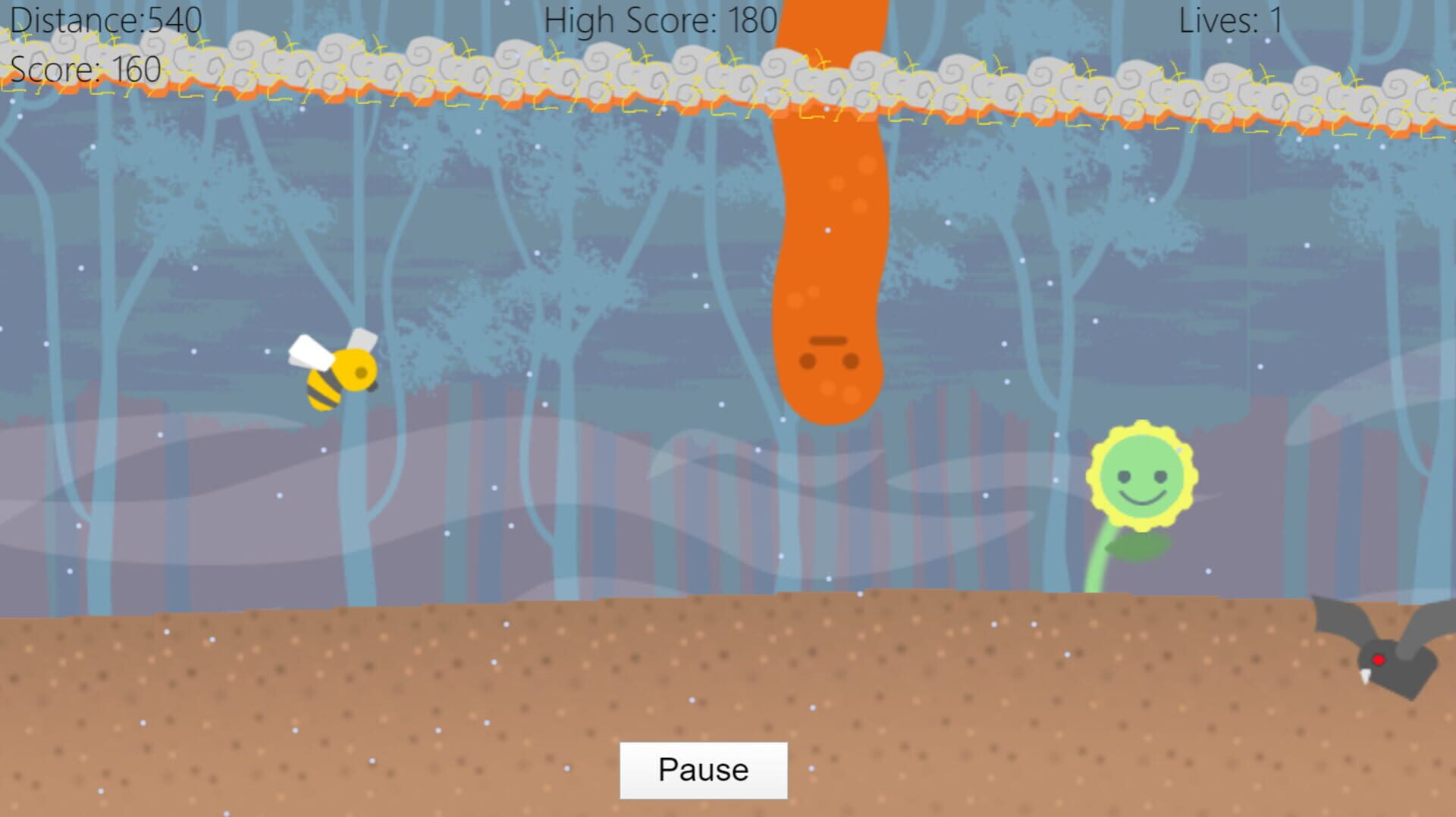 Flappy Bee screenshot 1