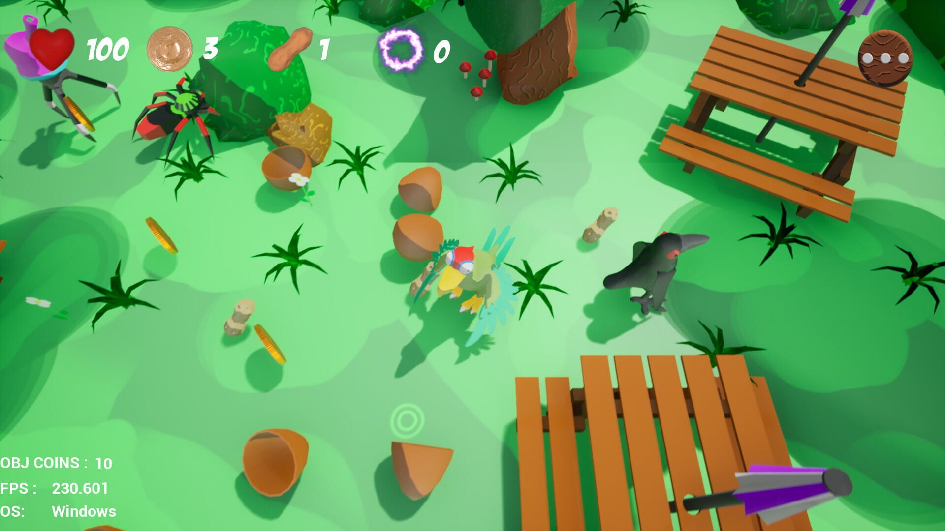 Sqwark! A Nutty Adventure screenshot 1