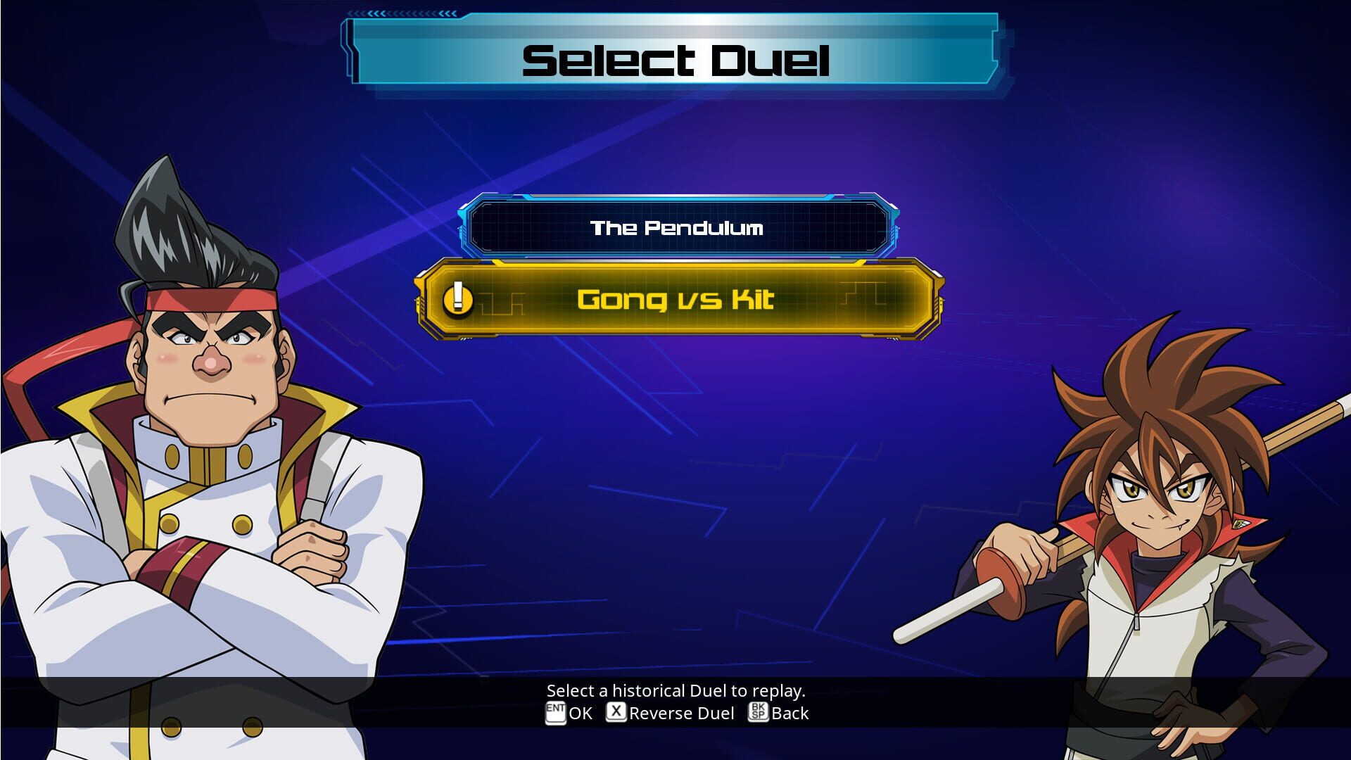 Yu-Gi-Oh! Legacy of the Duelist: Arc-V Gong v. Kit screenshot 1