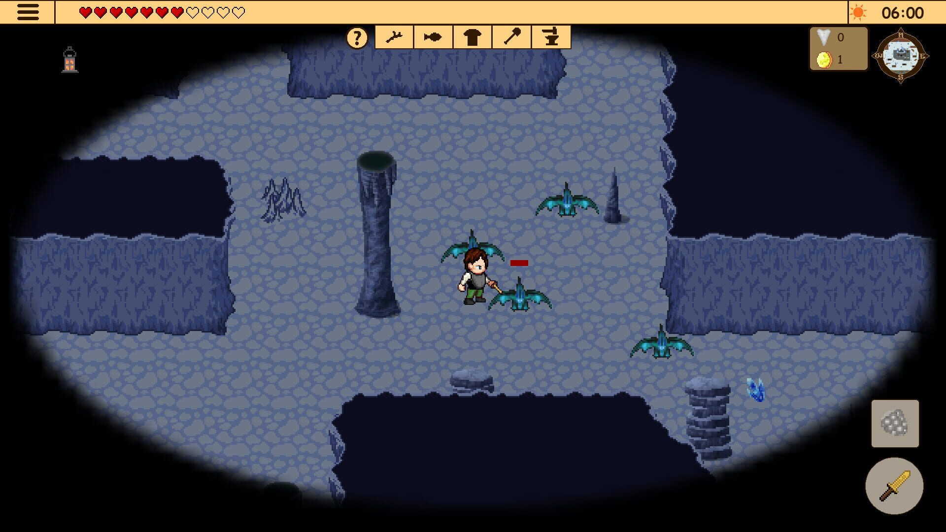 Survival RPG 3: Lost in Time screenshot 1