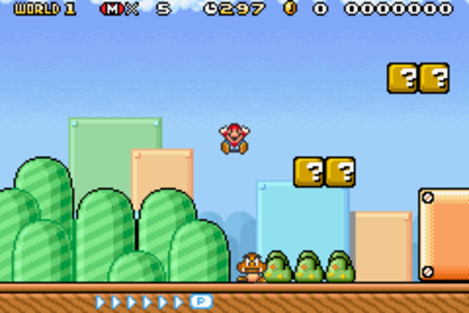 Super Mario Advance 4: Super Mario Bros. 3 screenshot 1
