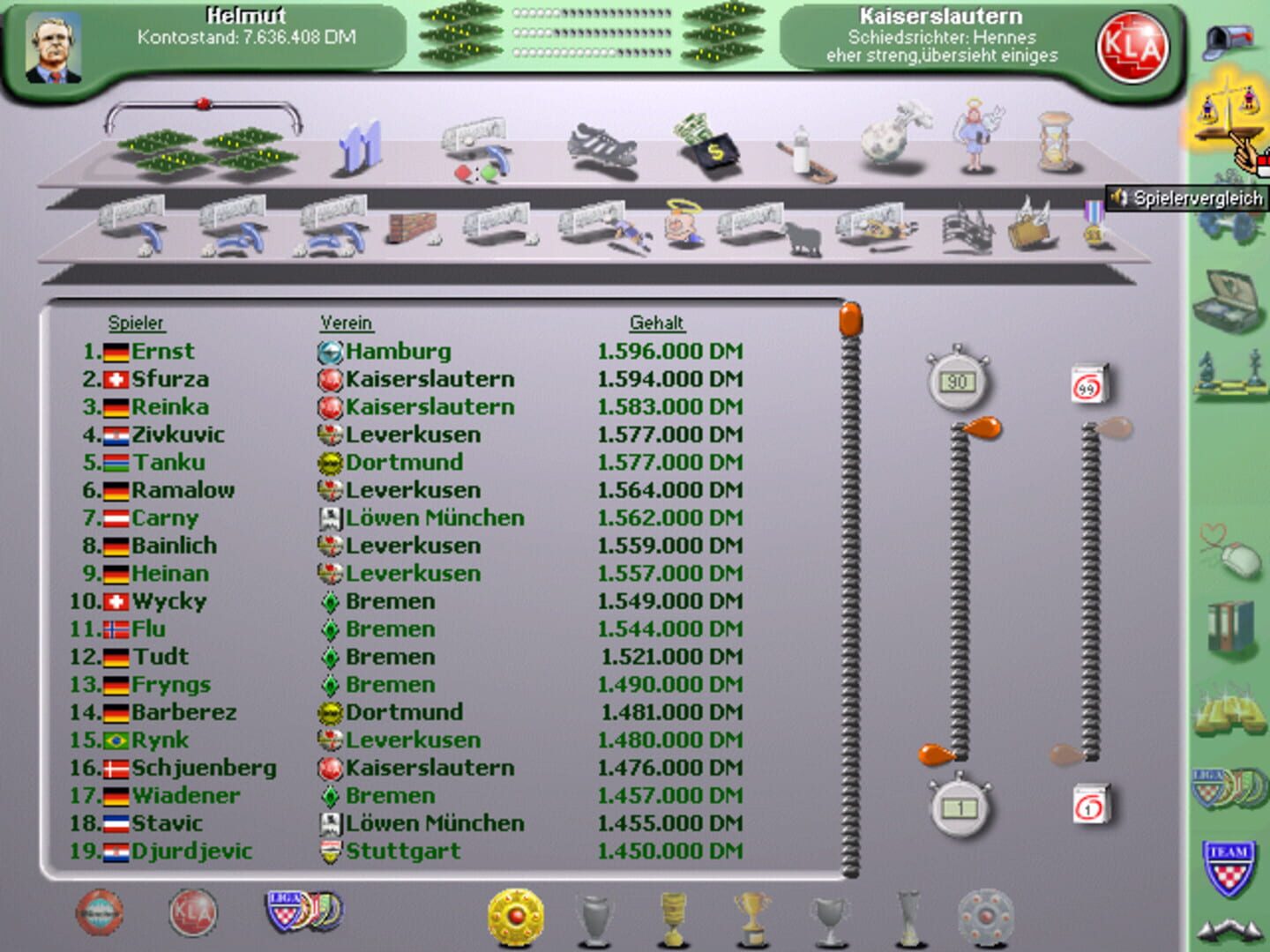 Kurt: Der Fussballmanager screenshot 1