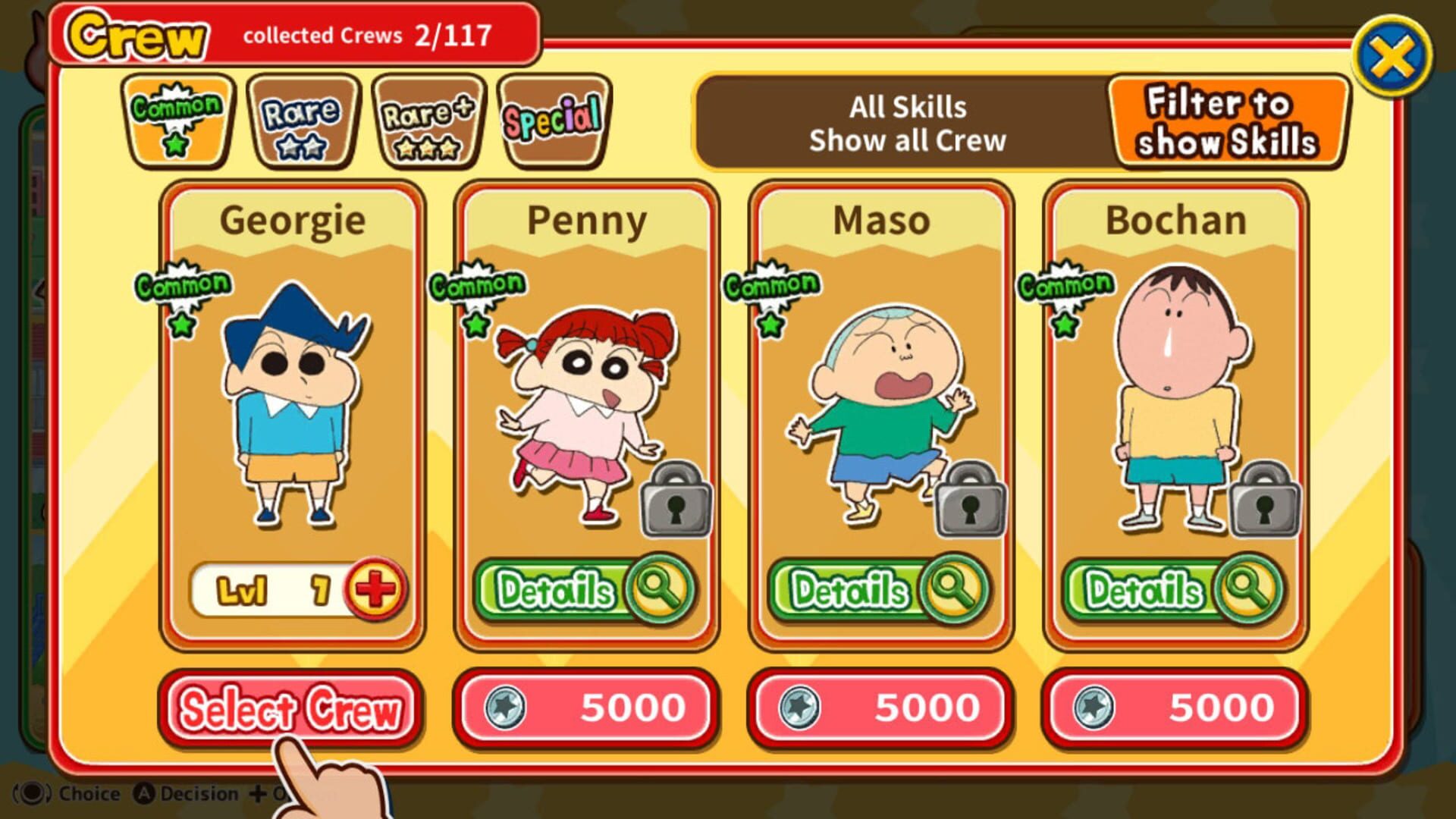 Crayon Shin Chan: The Storm Called! Flaming Kasukabe Runner!! screenshot 1