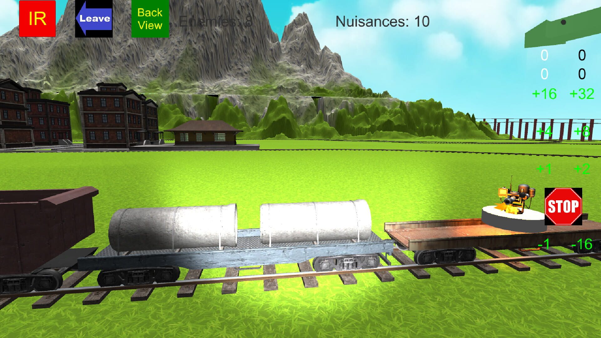 Flyland Wars: 3 Model Trains screenshot 1