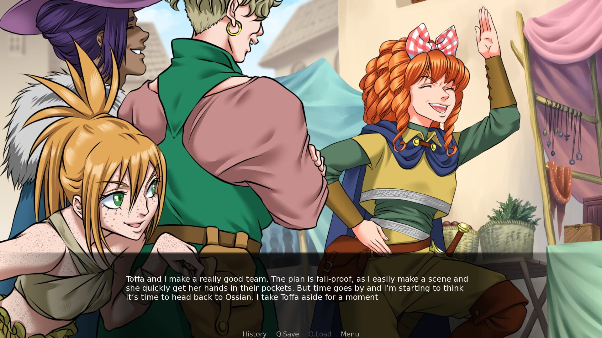 Sword Princess Amaltea: The Visual Novel screenshot 1