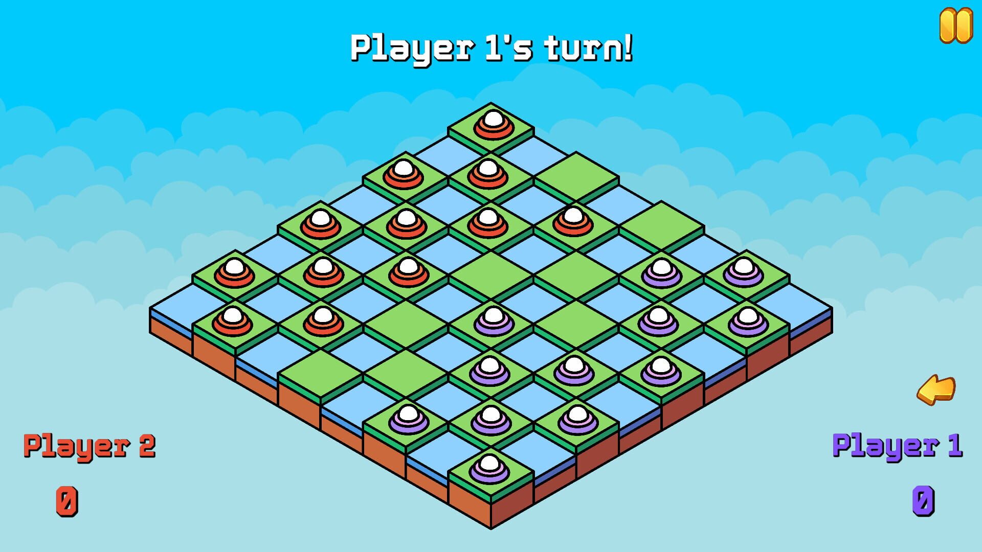 UFO Checkers screenshot 1