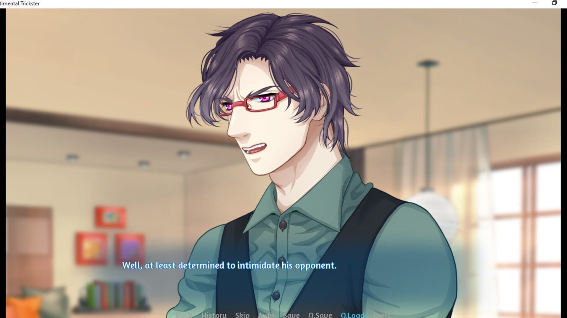Sentimental Trickster: Yaoi BL Gay Visual Novel screenshot 1