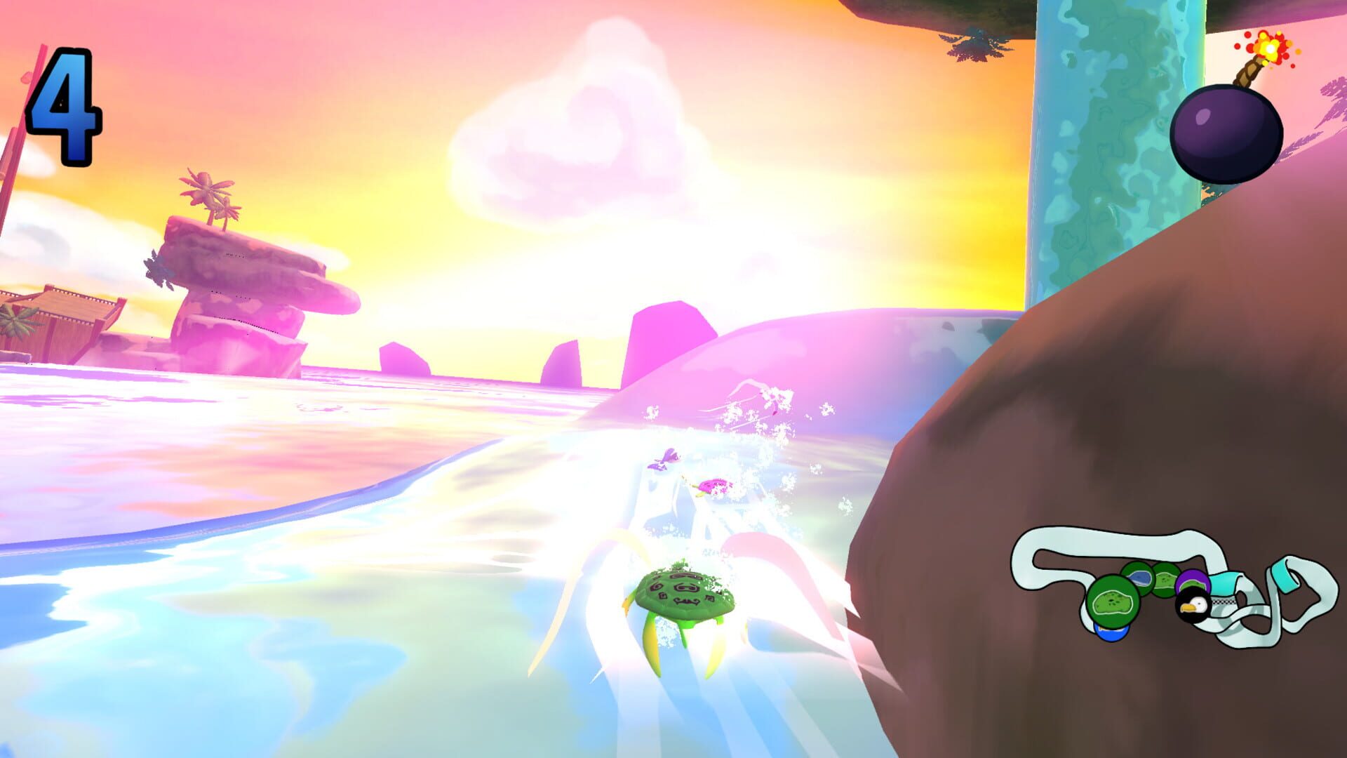 Slide: Animal Race screenshot 1