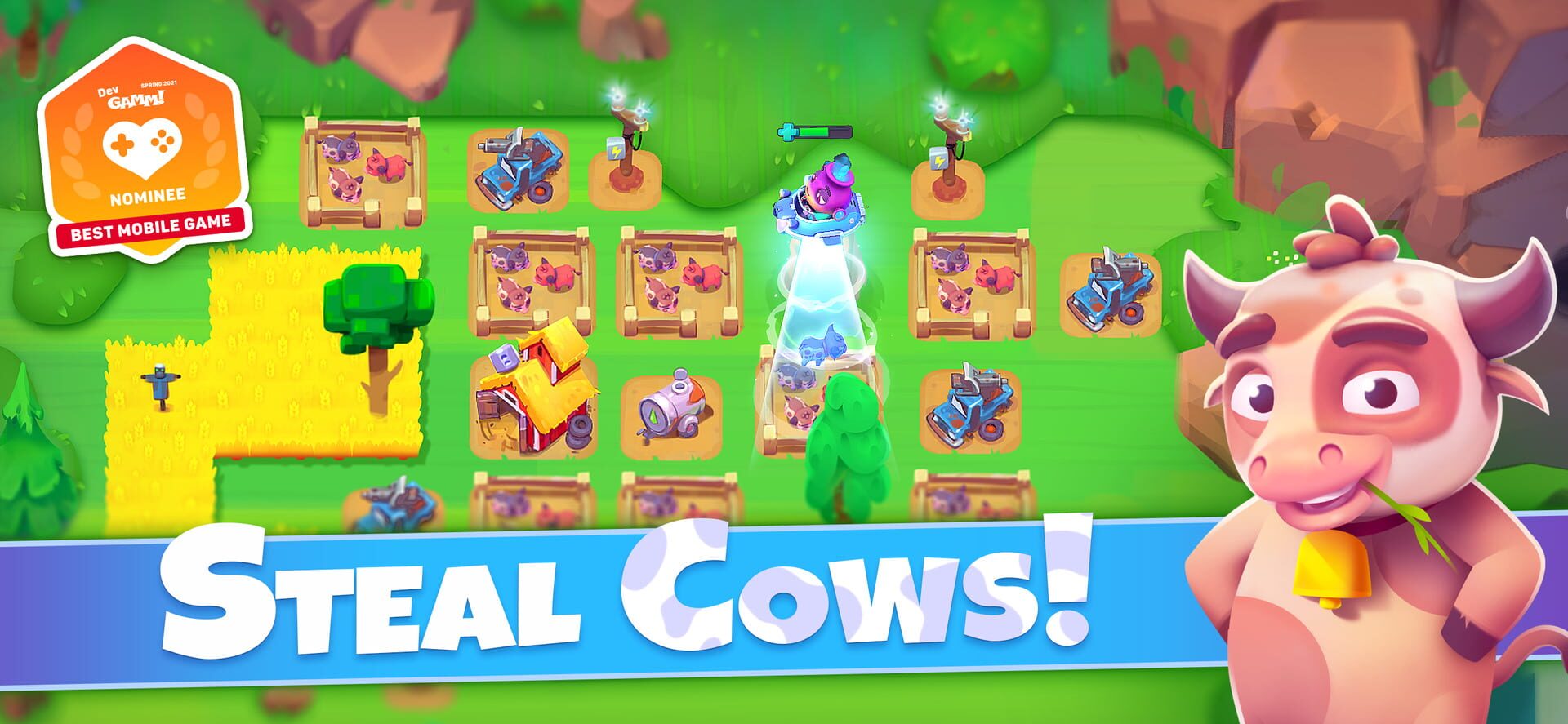 Cowlifters: Clash for Cows screenshot 1