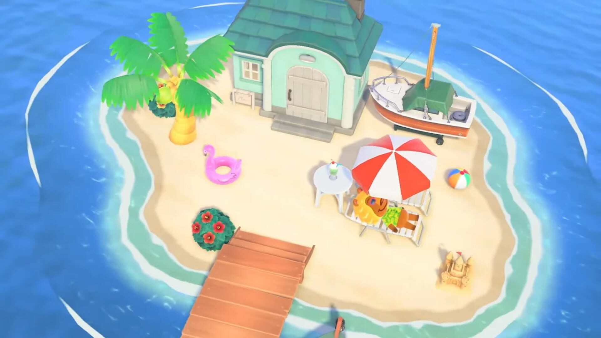 Animal Crossing: New Horizons - Happy Home Paradise screenshot 1