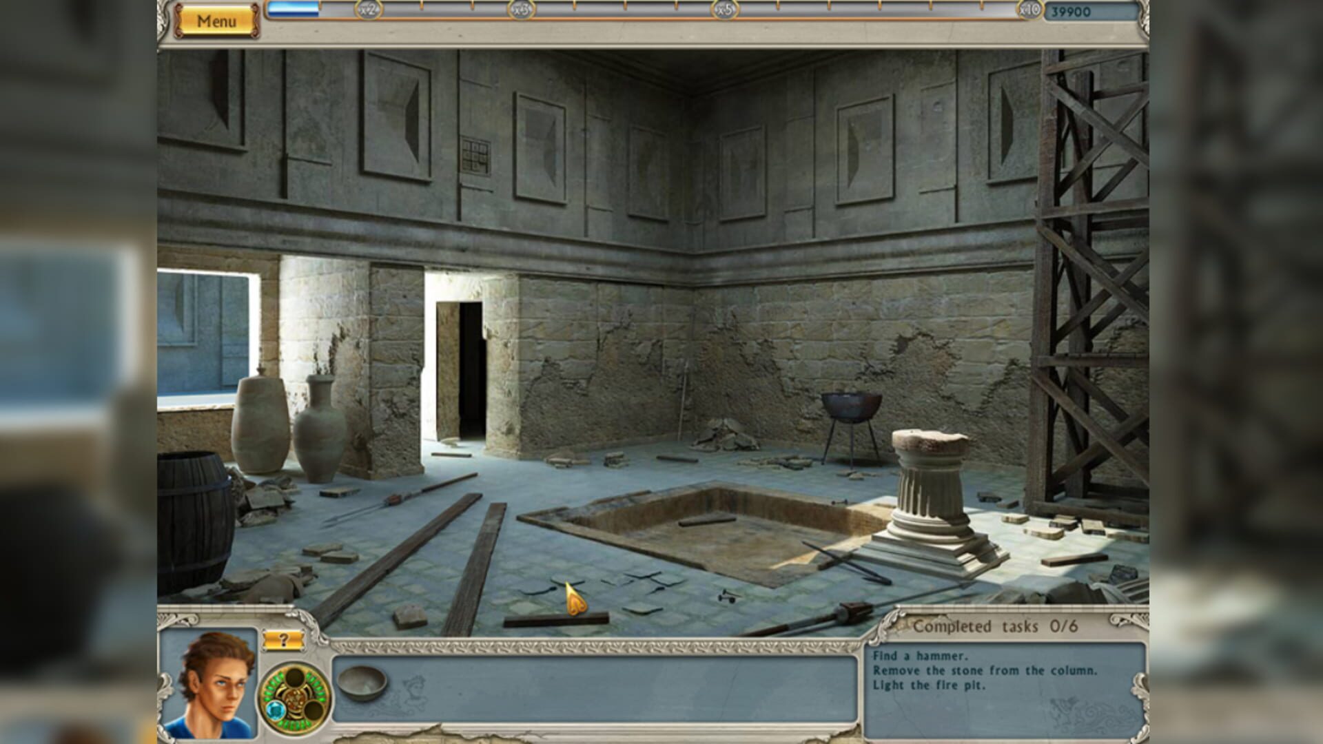 Alabama Smith: Escape from Pompeii screenshot 1