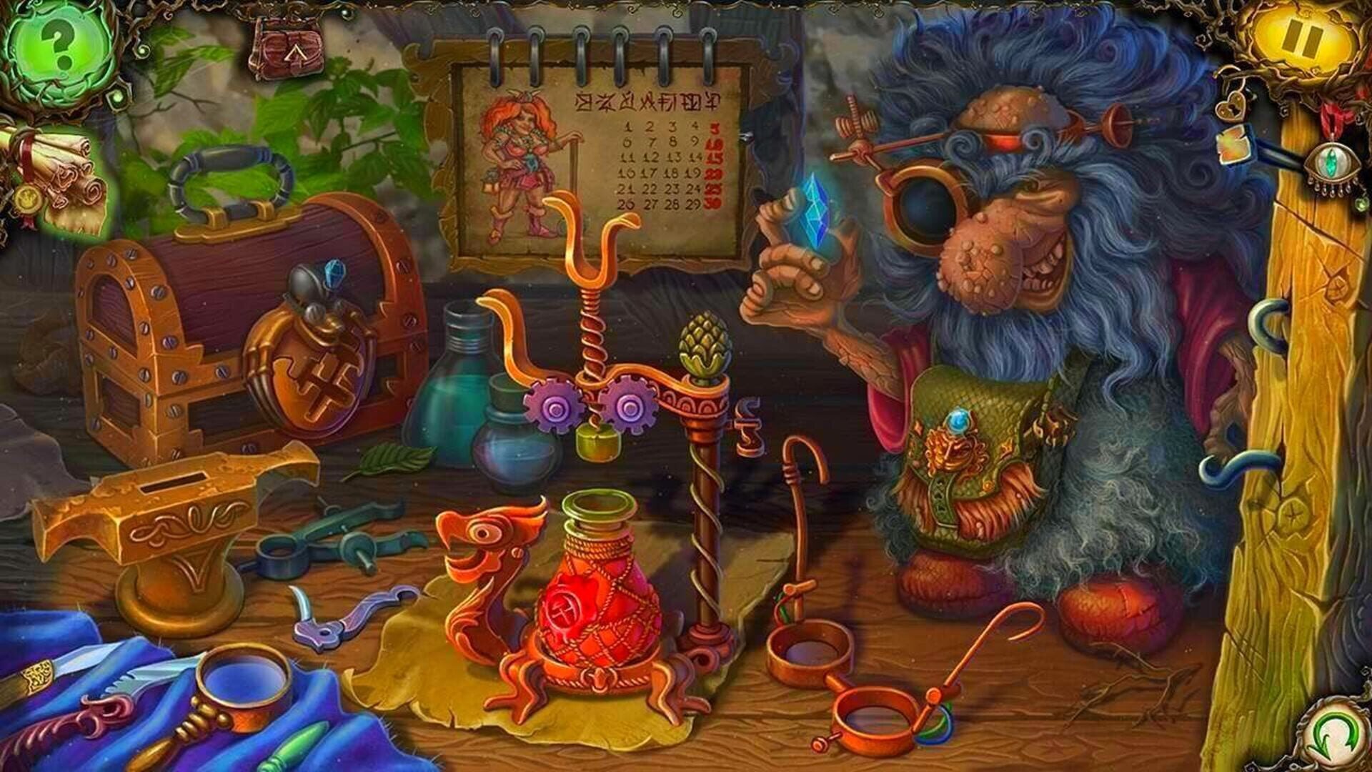 Witch's Pranks: Frog's Fortune screenshot 1